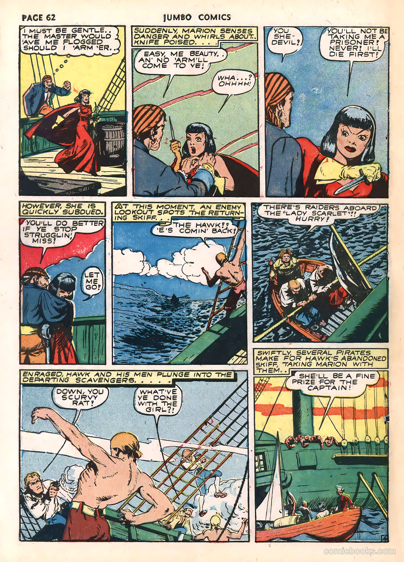 Jumbo Comics #40 (1942) — page 64 of 69