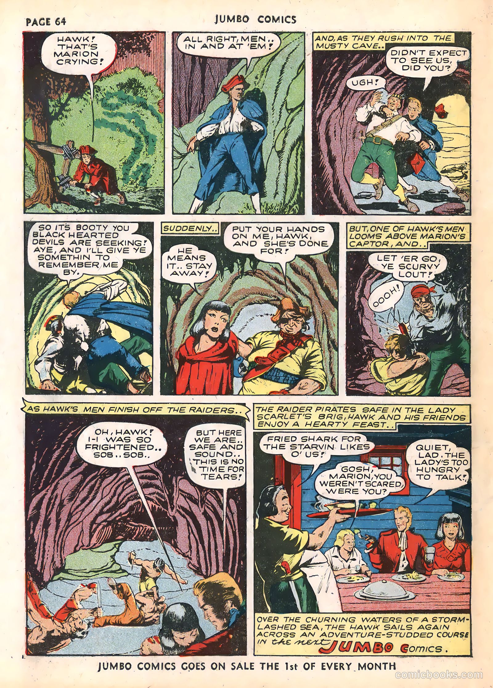 Jumbo Comics #40 (1942) — page 66 of 69