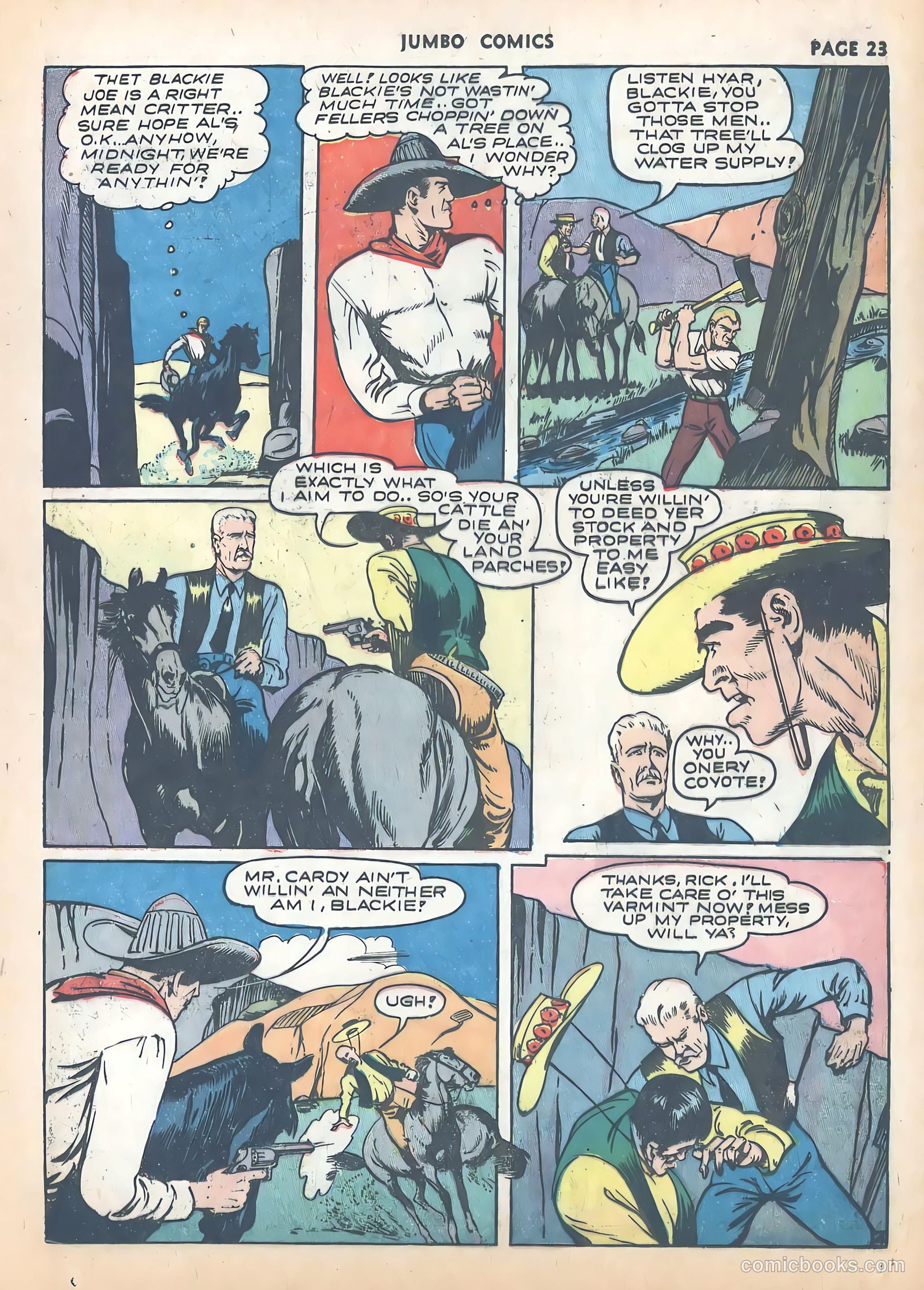 Jumbo Comics #41 (1942) — page 25 of 69
