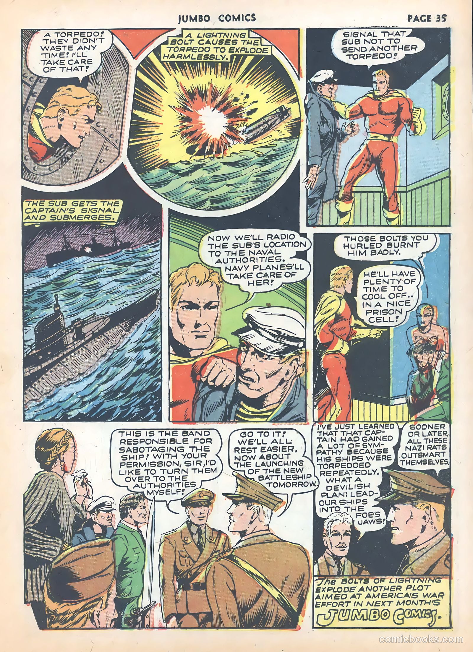 Jumbo Comics #41 (1942) — page 37 of 69