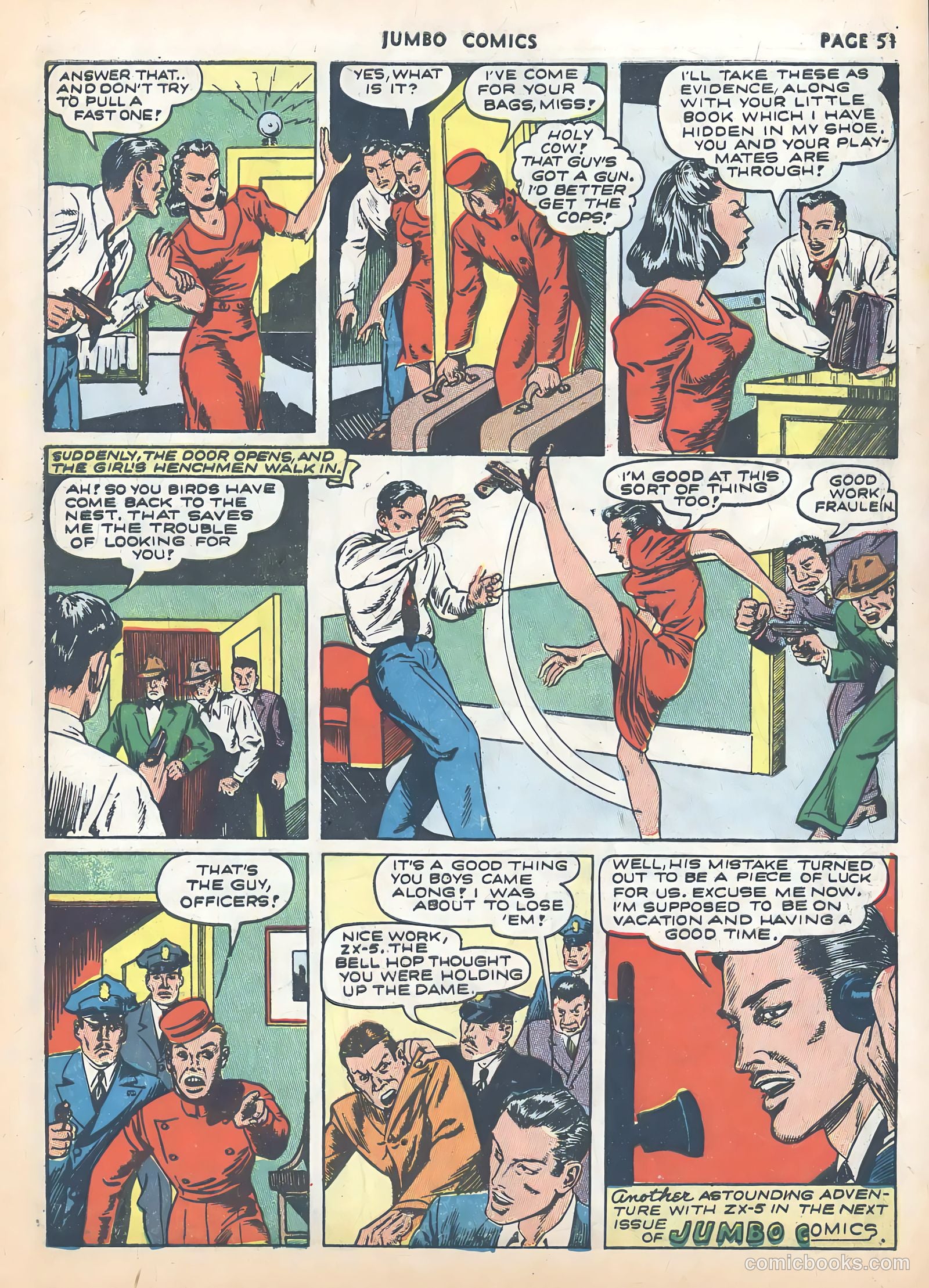 Jumbo Comics #41 (1942) — page 53 of 69