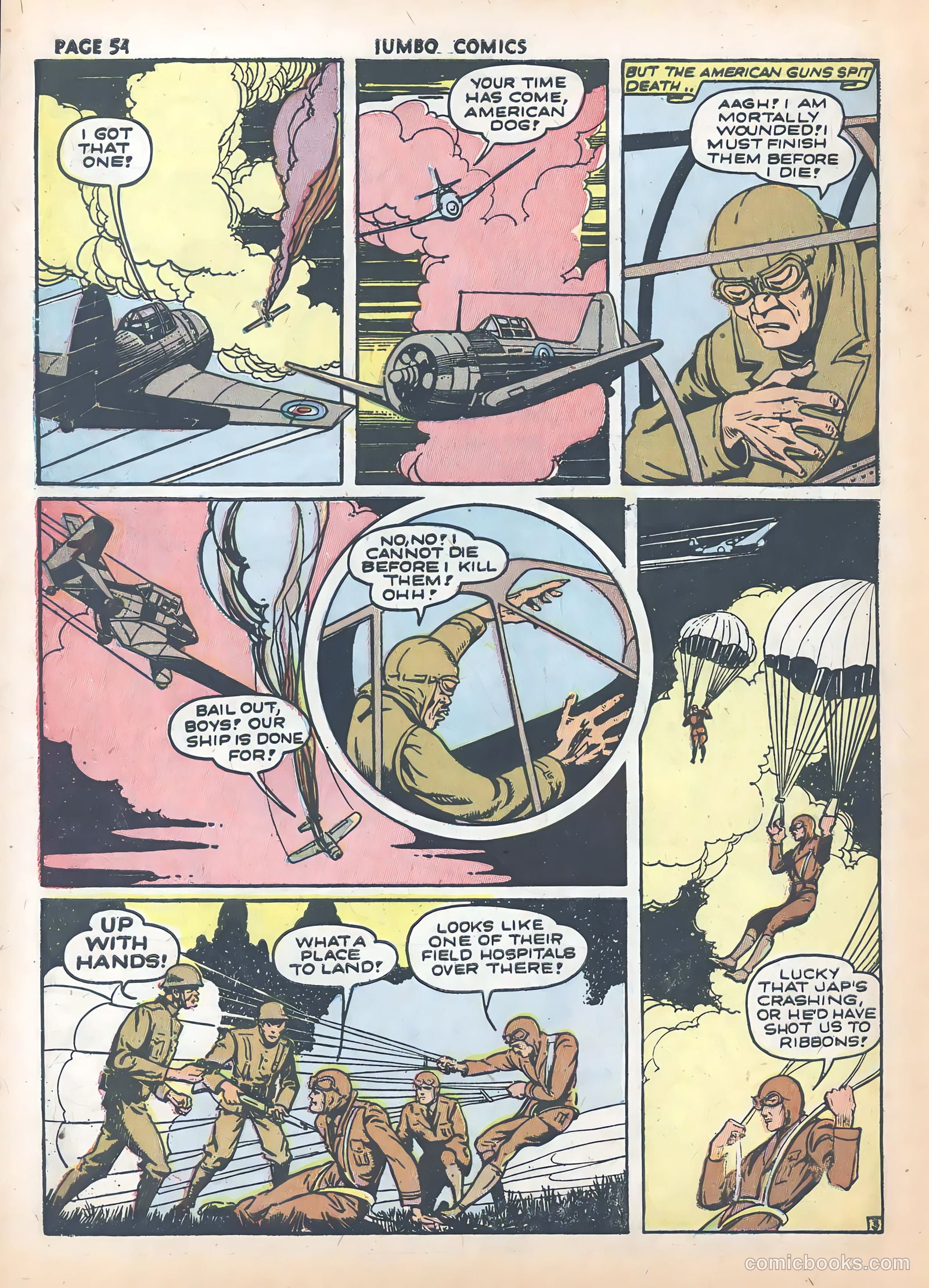 Jumbo Comics #41 (1942) — page 56 of 69