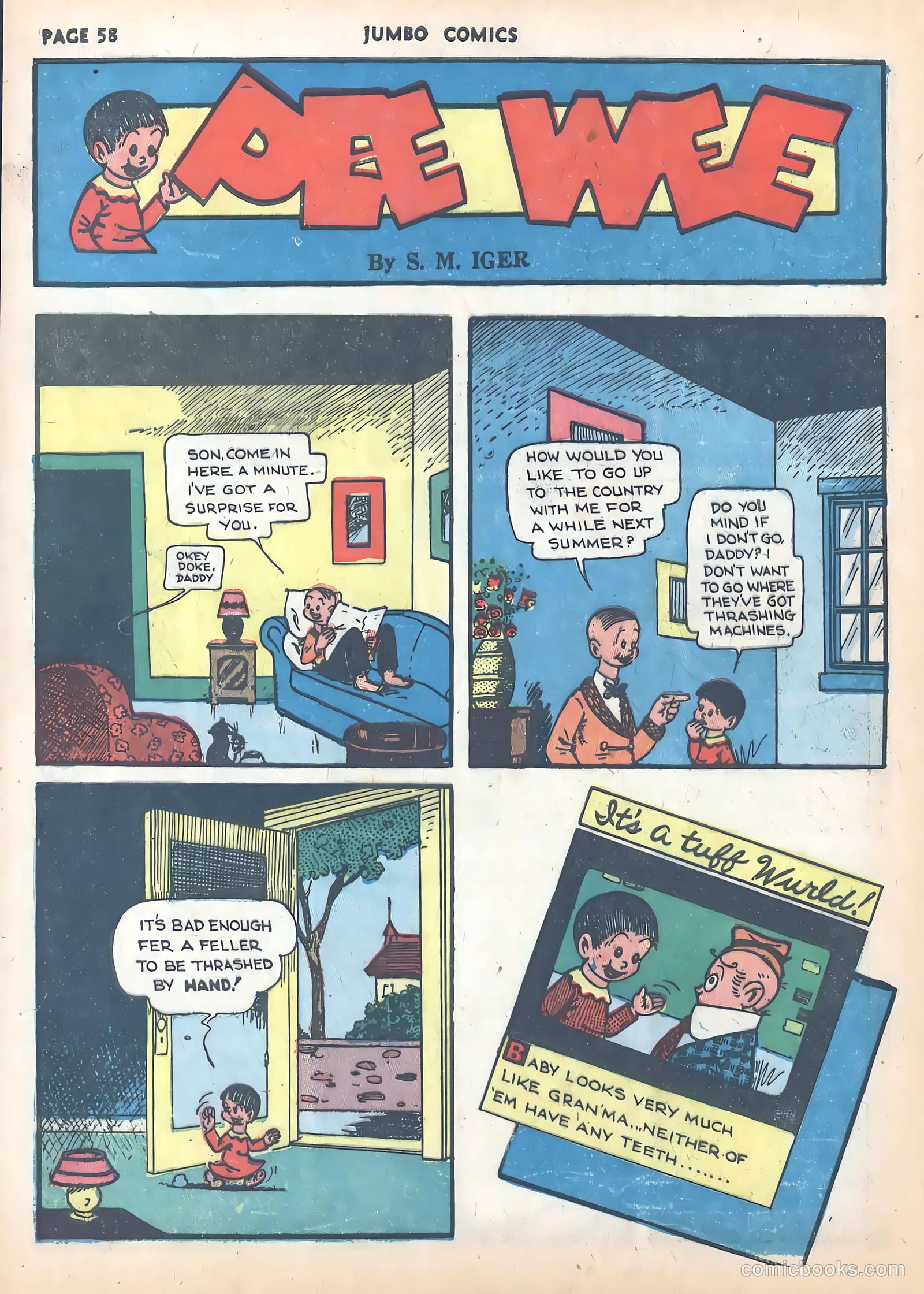 Jumbo Comics #41 (1942) — page 60 of 69