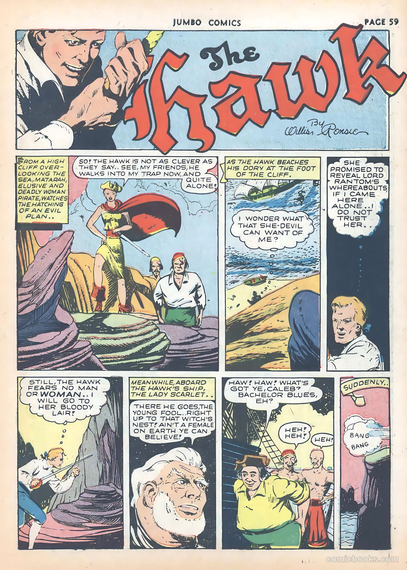 Jumbo Comics #41 (1942) — page 61 of 69
