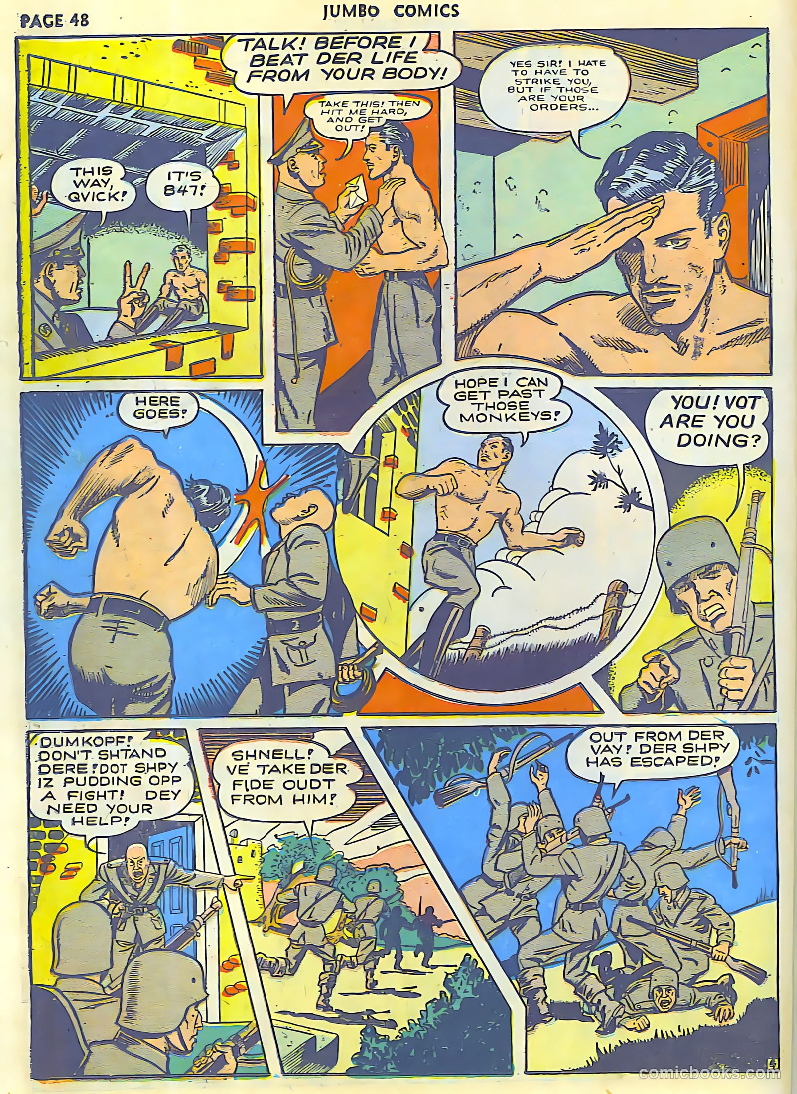 Jumbo Comics #42 (1942) — page 50 of 68