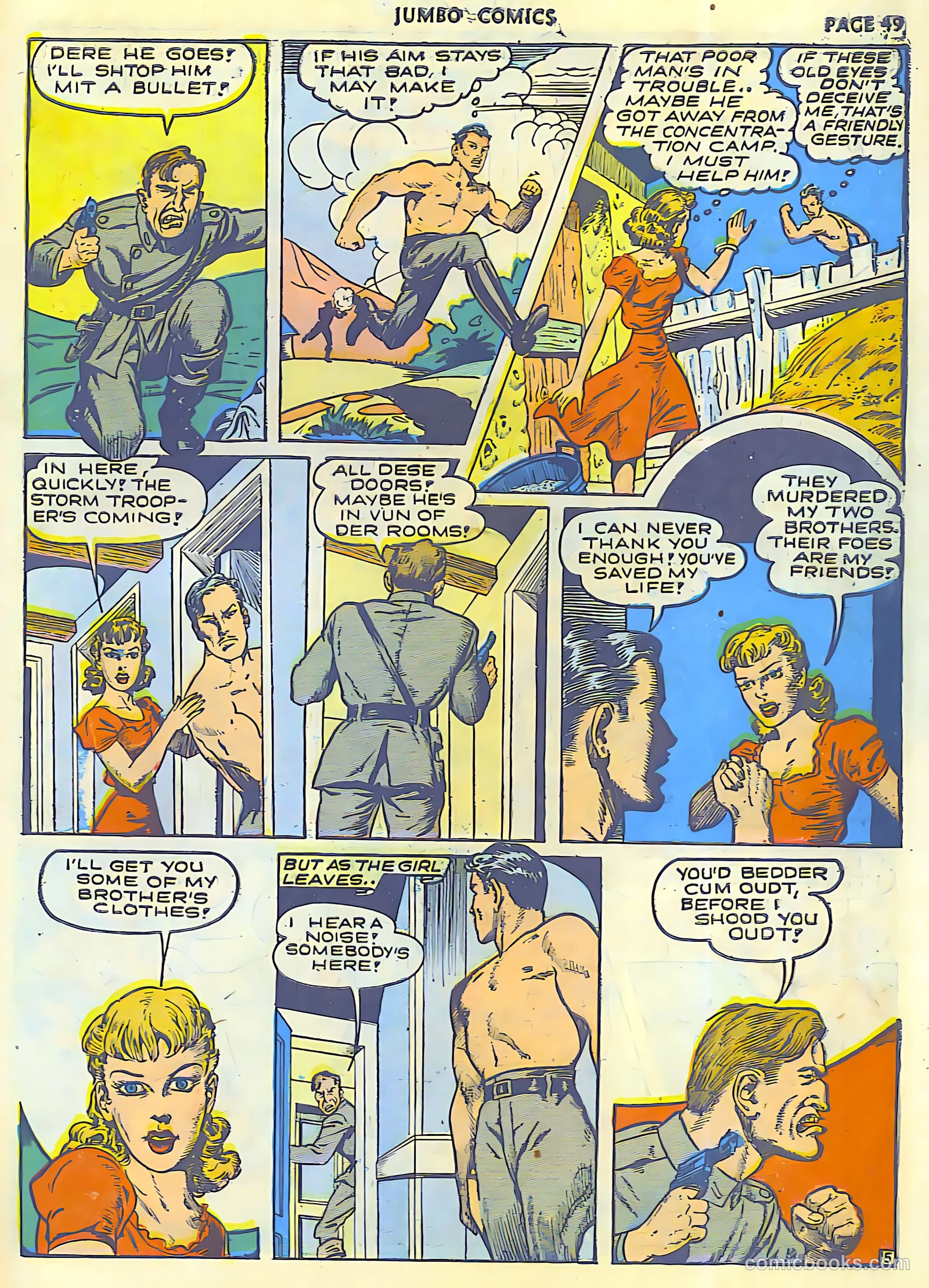 Jumbo Comics #42 (1942) — page 51 of 68