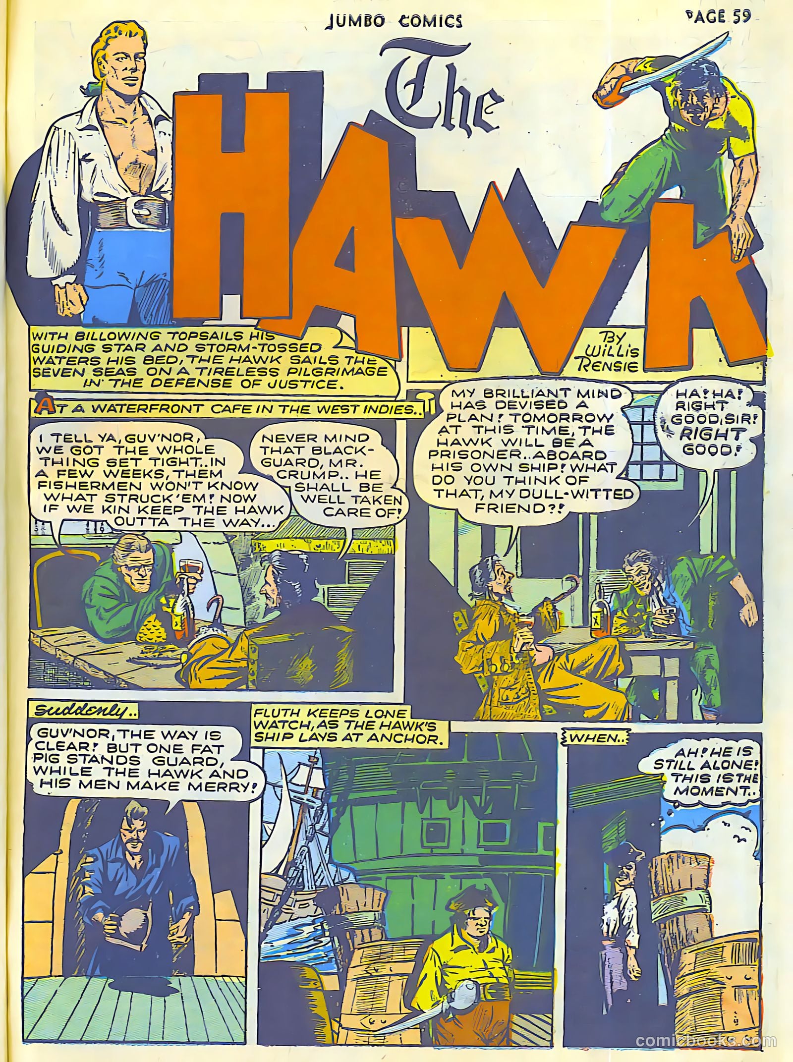 Jumbo Comics #42 (1942) — page 61 of 68