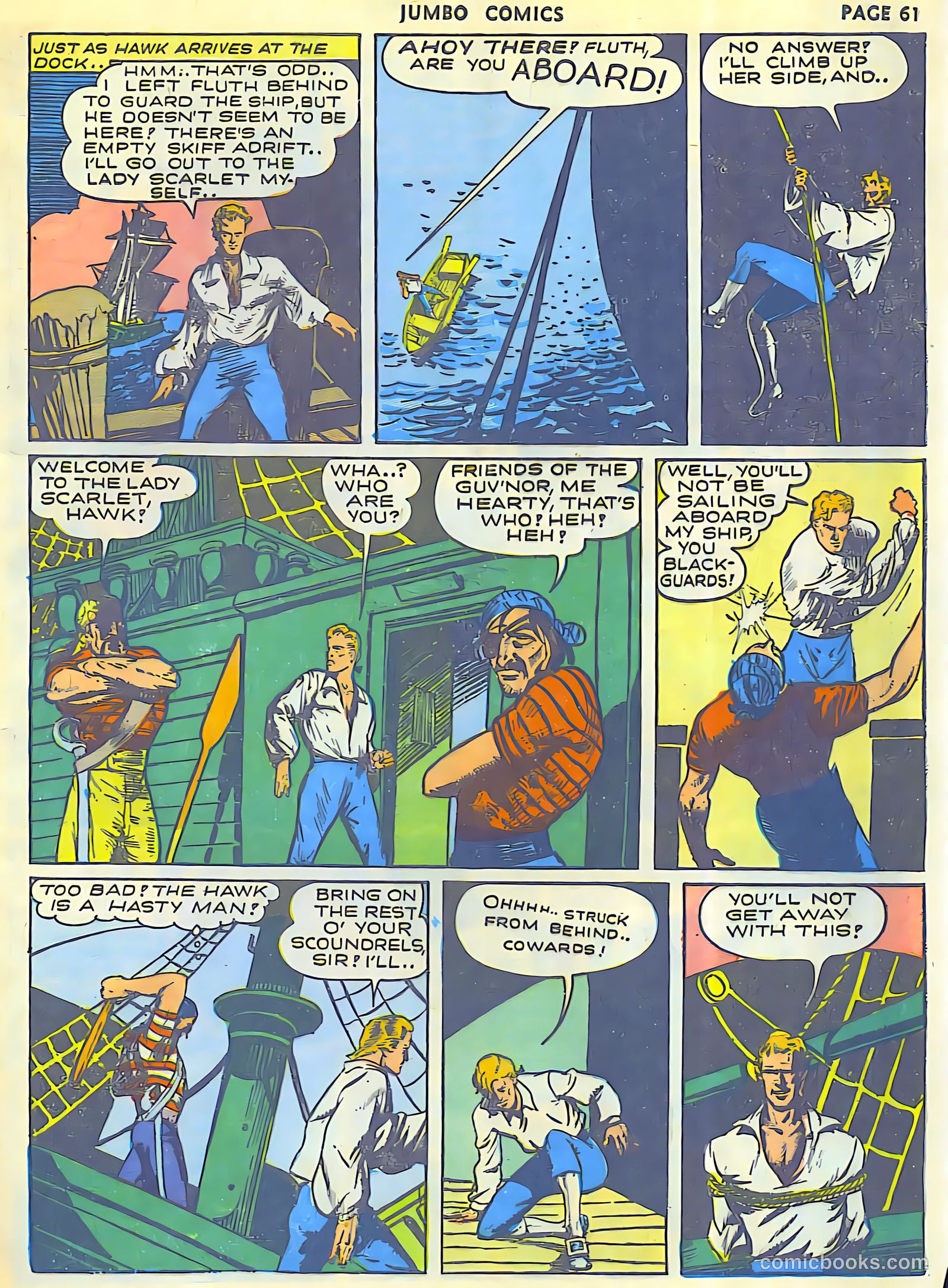 Jumbo Comics #42 (1942) — page 63 of 68