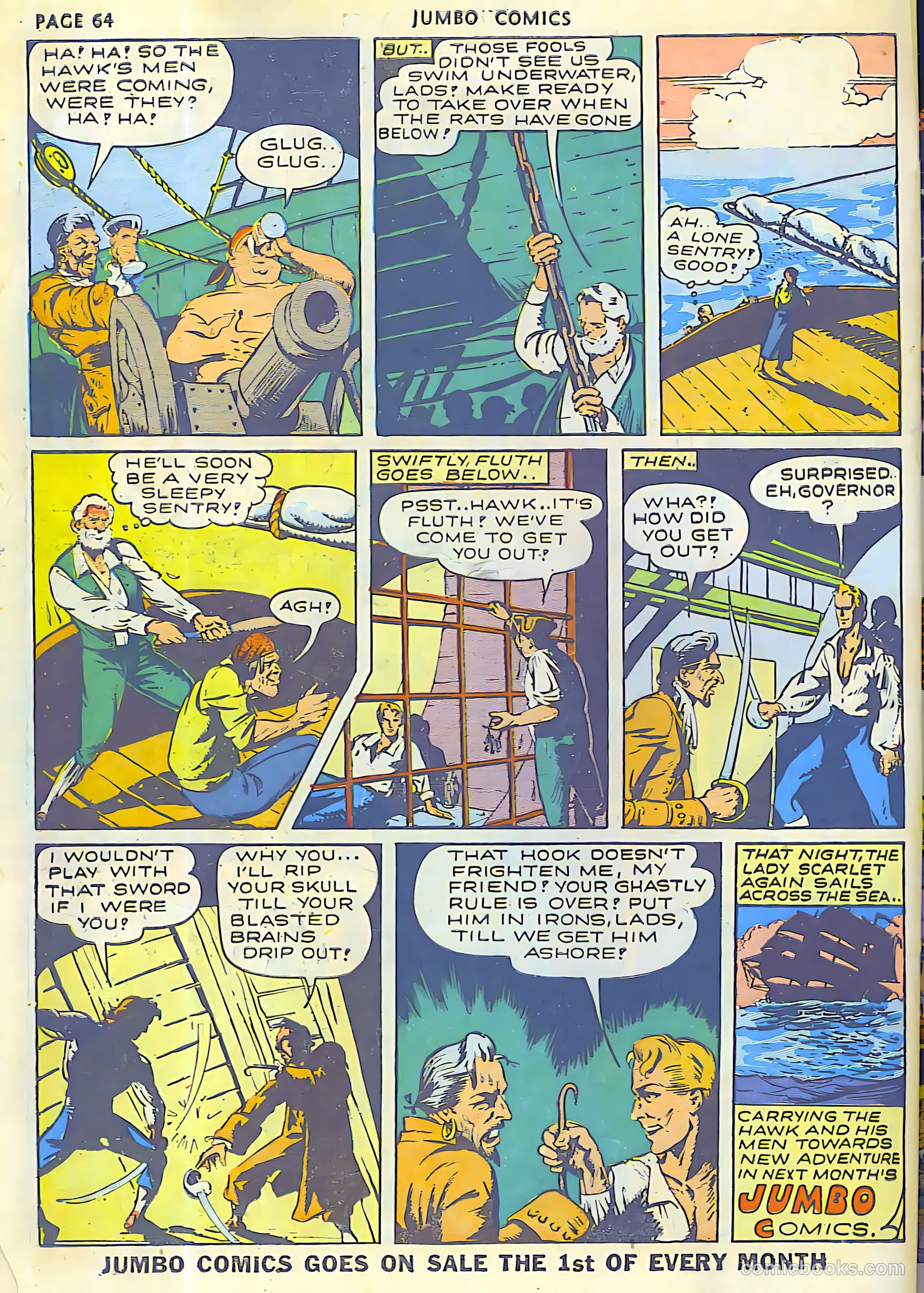 Jumbo Comics #42 (1942) — page 66 of 68