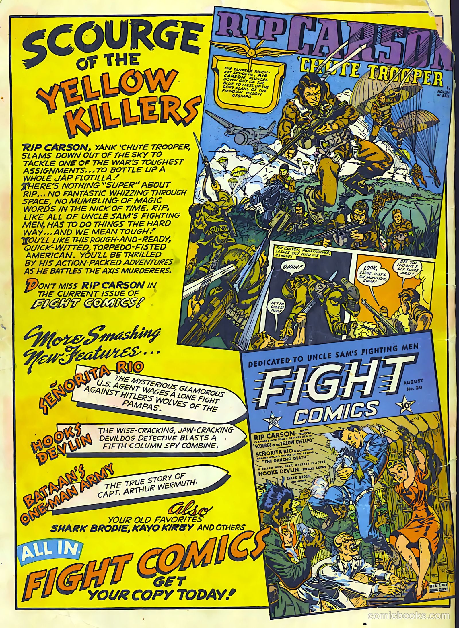 Jumbo Comics #42 (1942) — page 68 of 68