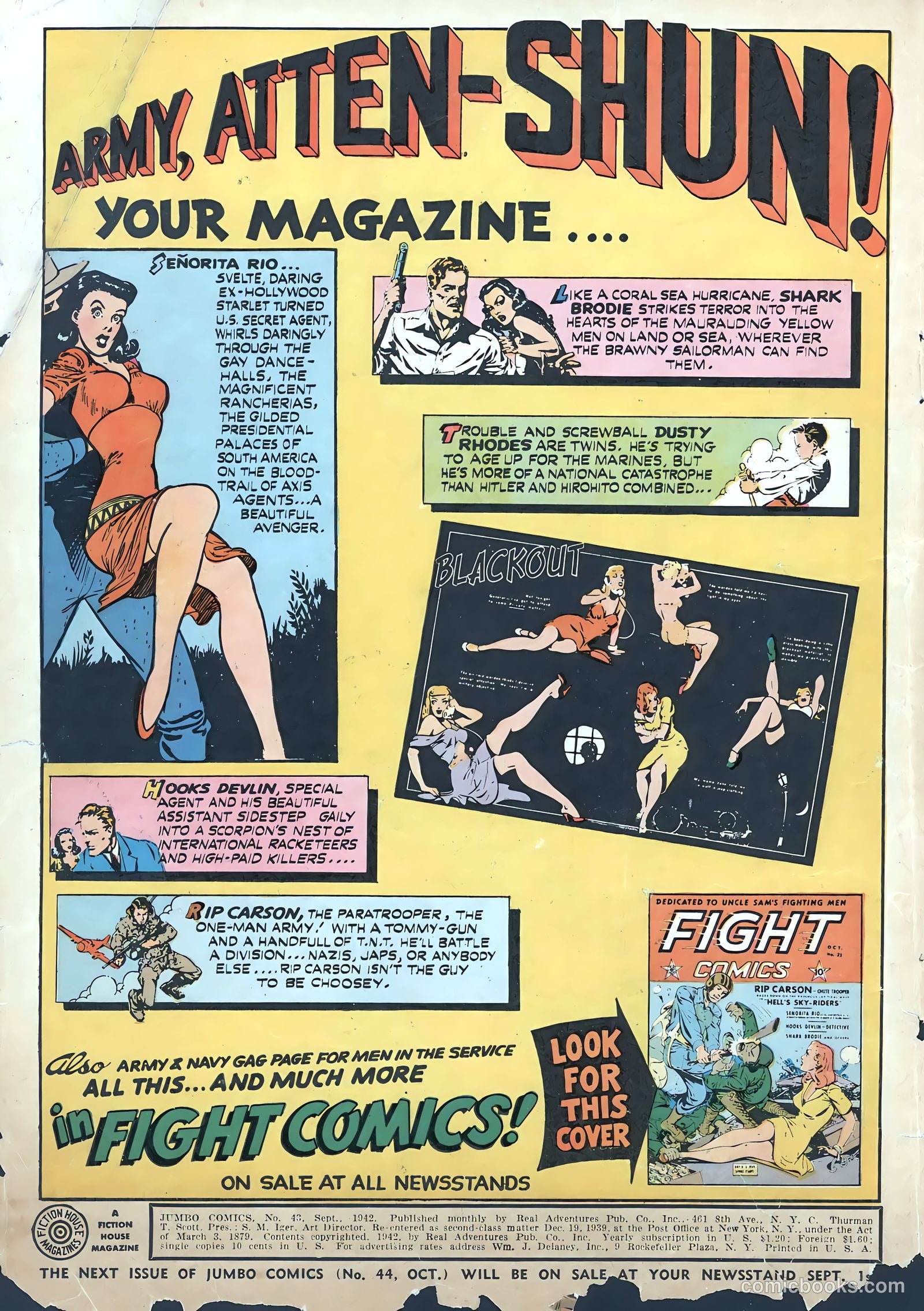 Jumbo Comics #43 (1942) — page 2 of 69