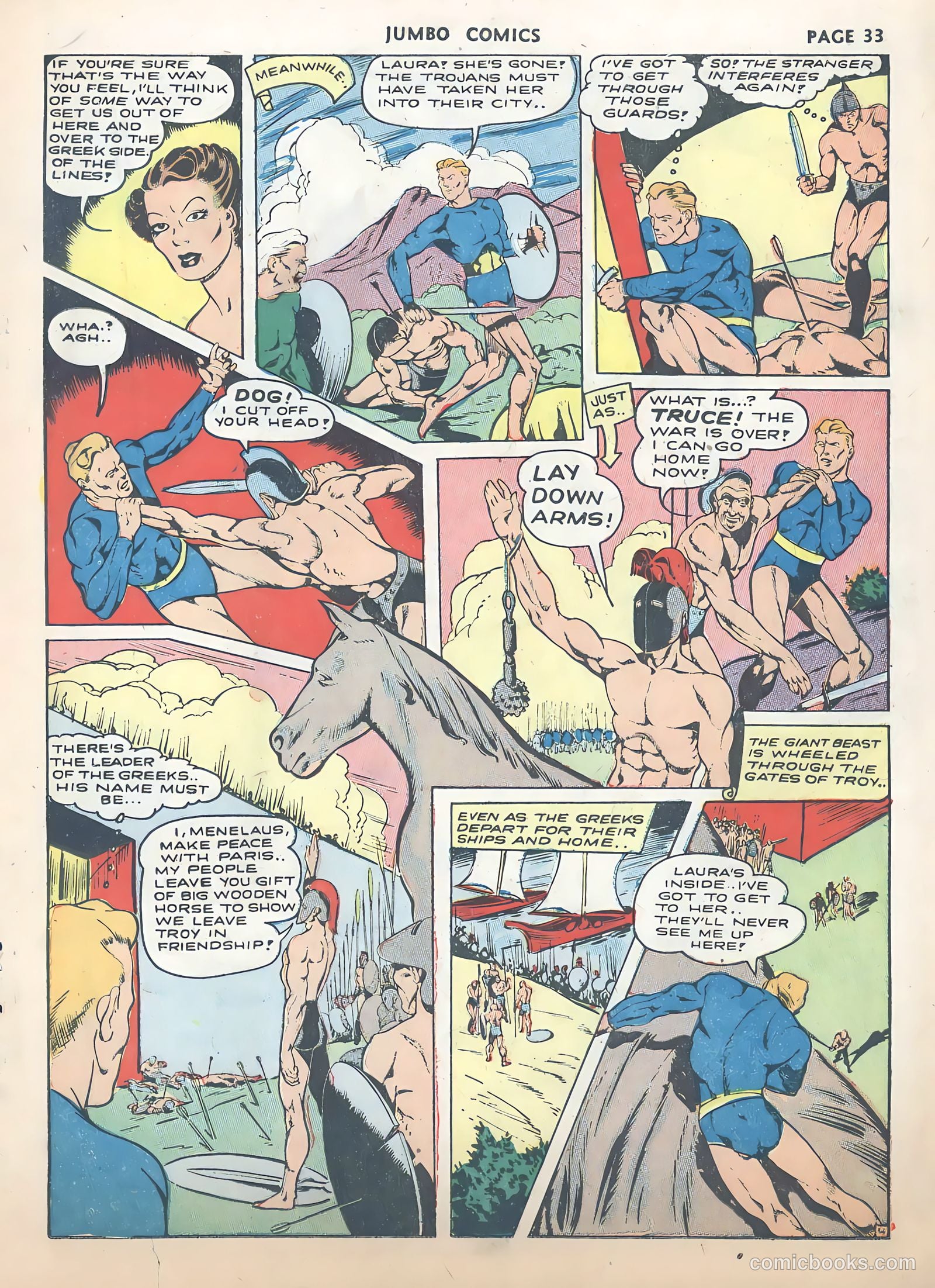Jumbo Comics #43 (1942) — page 35 of 69