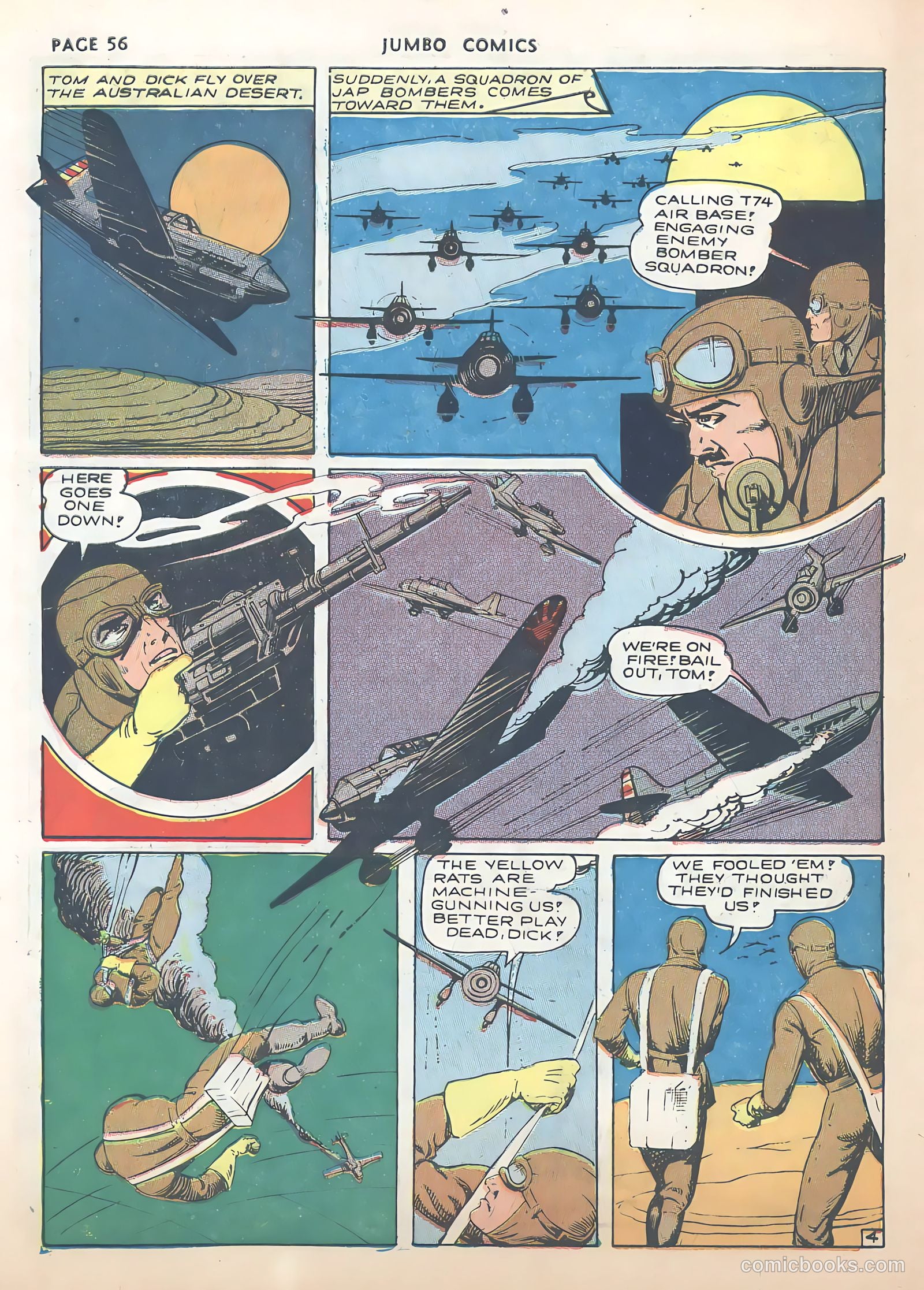 Jumbo Comics #43 (1942) — page 58 of 69