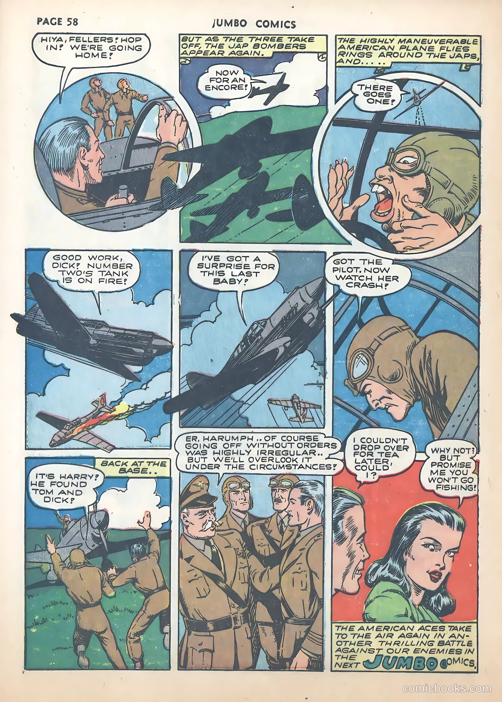 Jumbo Comics #43 (1942) — page 60 of 69