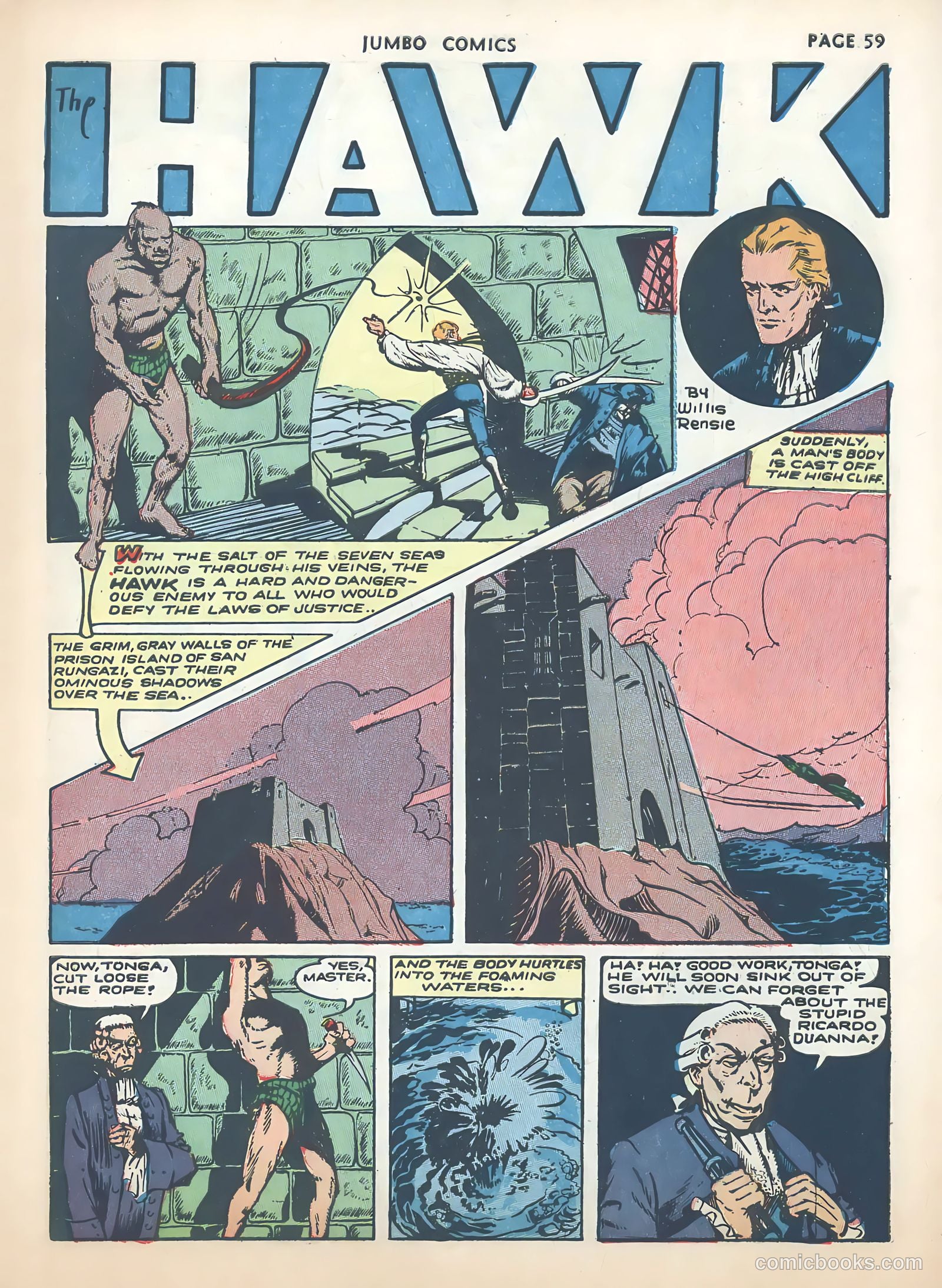 Jumbo Comics #43 (1942) — page 61 of 69