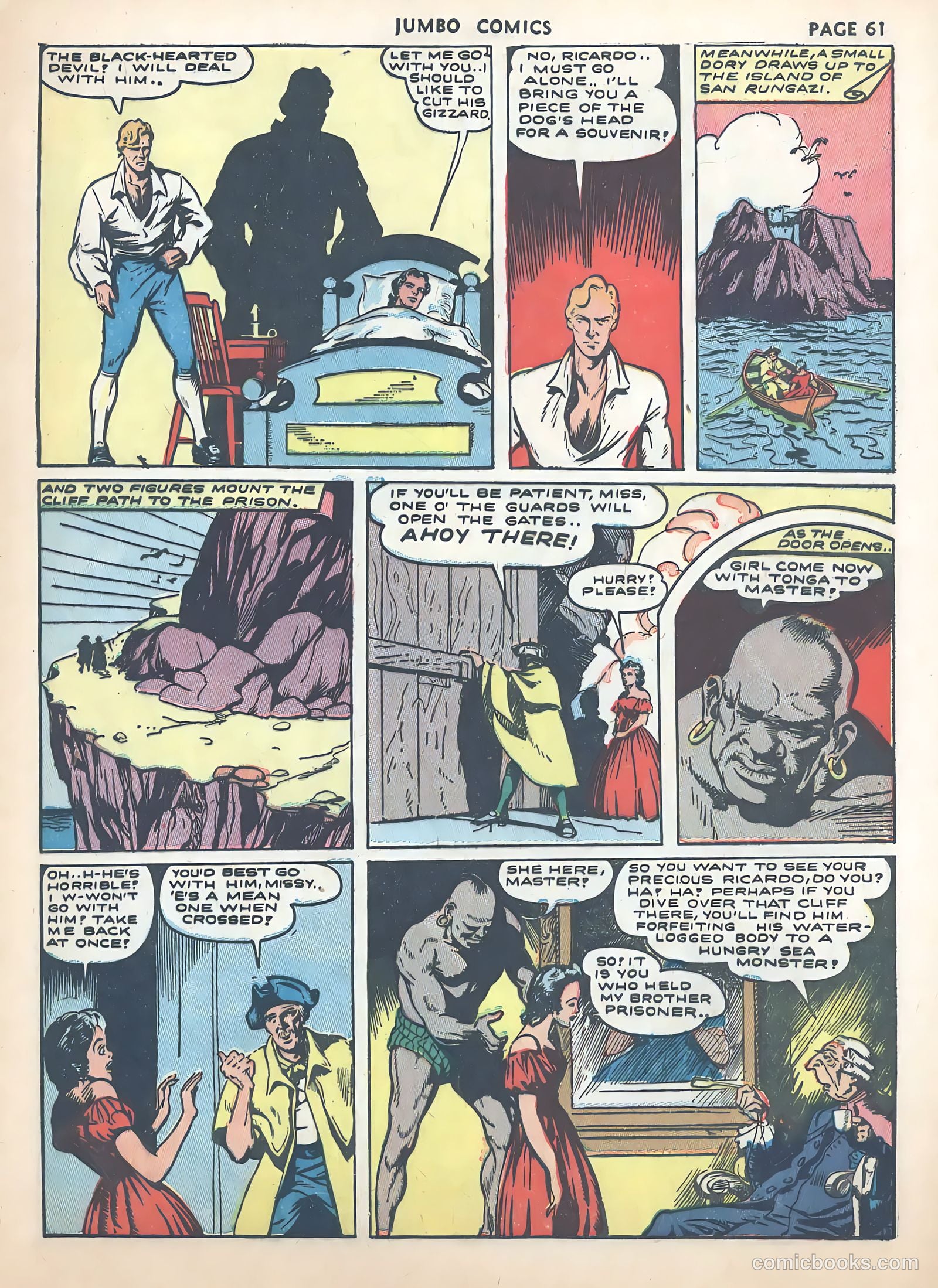 Jumbo Comics #43 (1942) — page 63 of 69