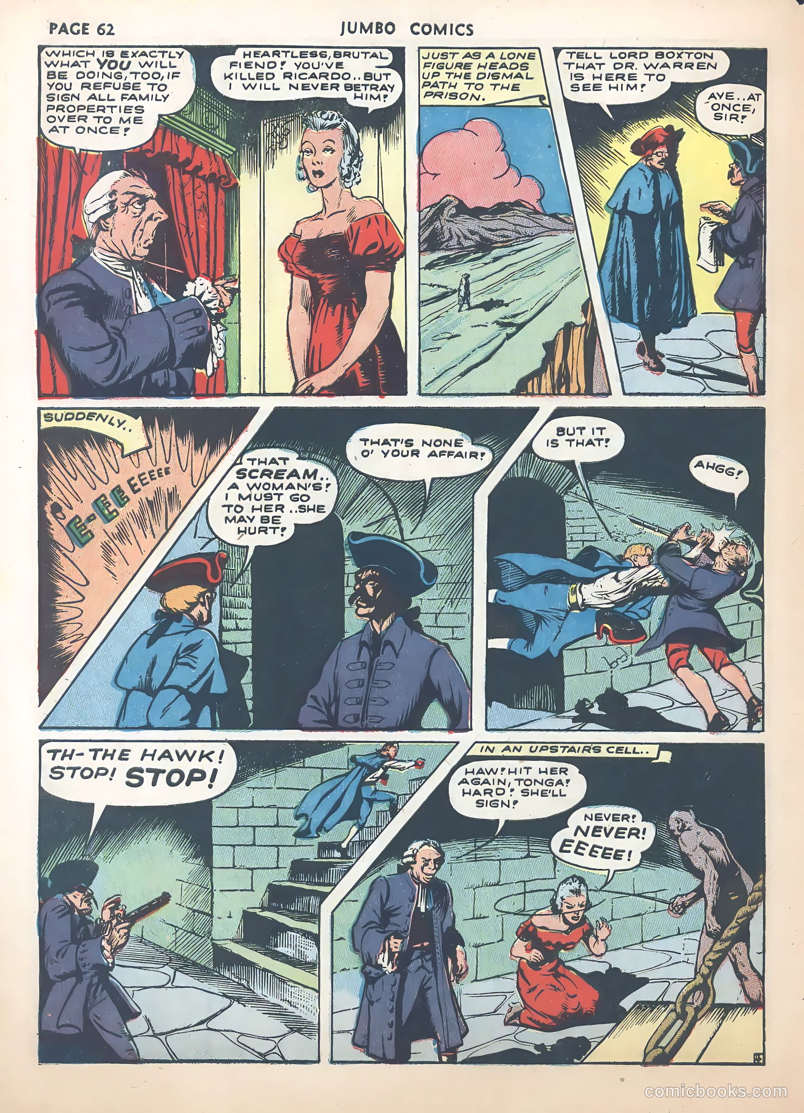 Jumbo Comics #43 (1942) — page 64 of 69