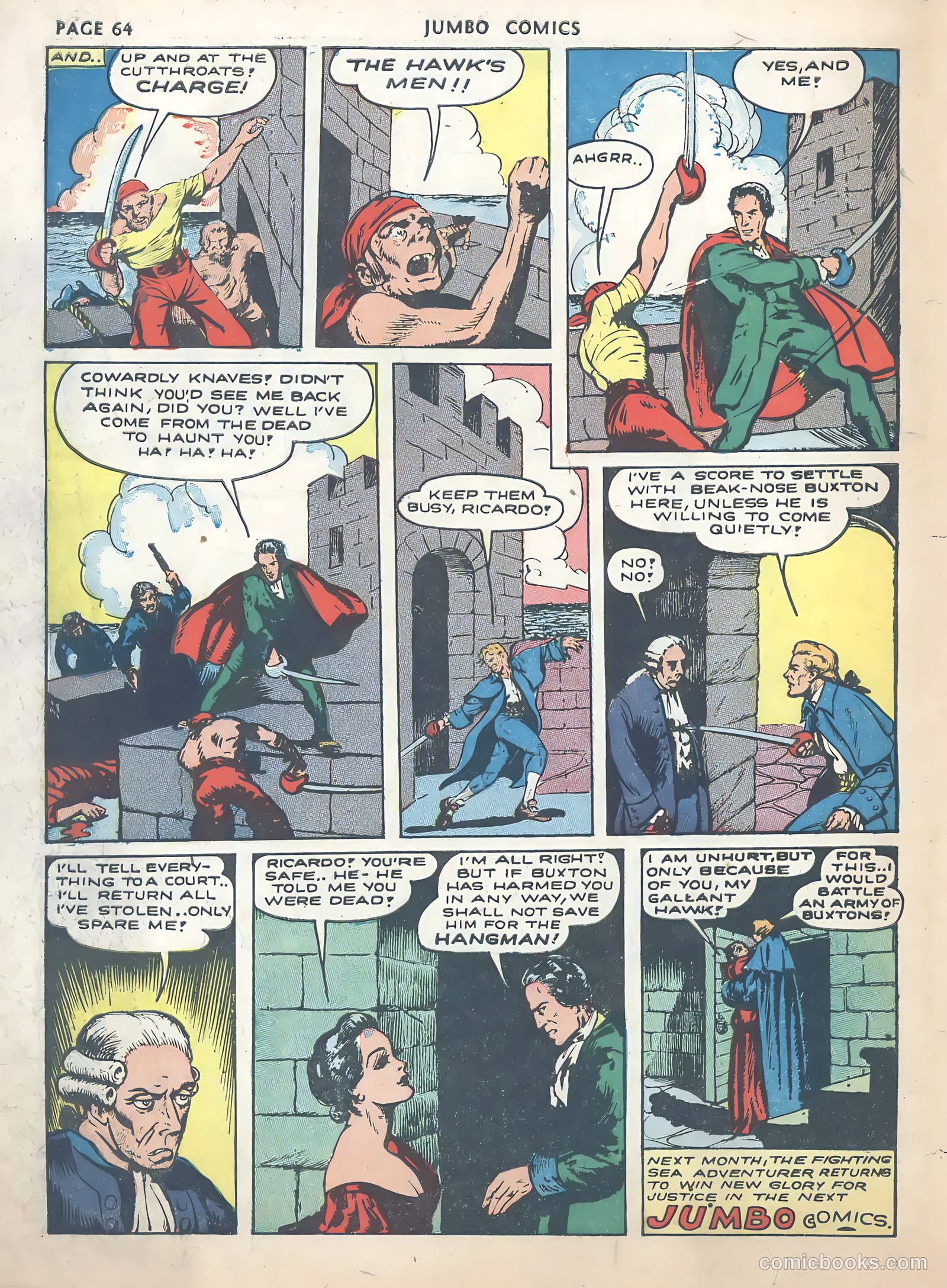 Jumbo Comics #43 (1942) — page 66 of 69
