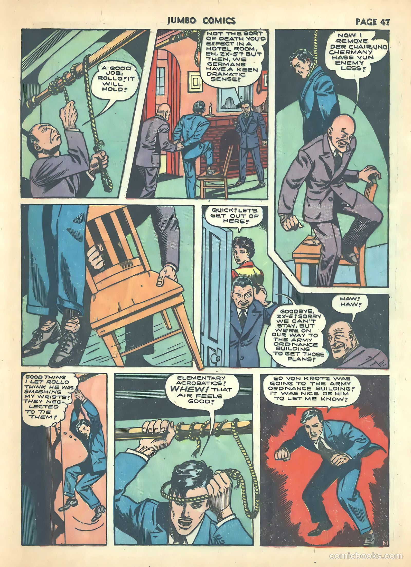 Jumbo Comics #44 (1942) — page 49 of 69