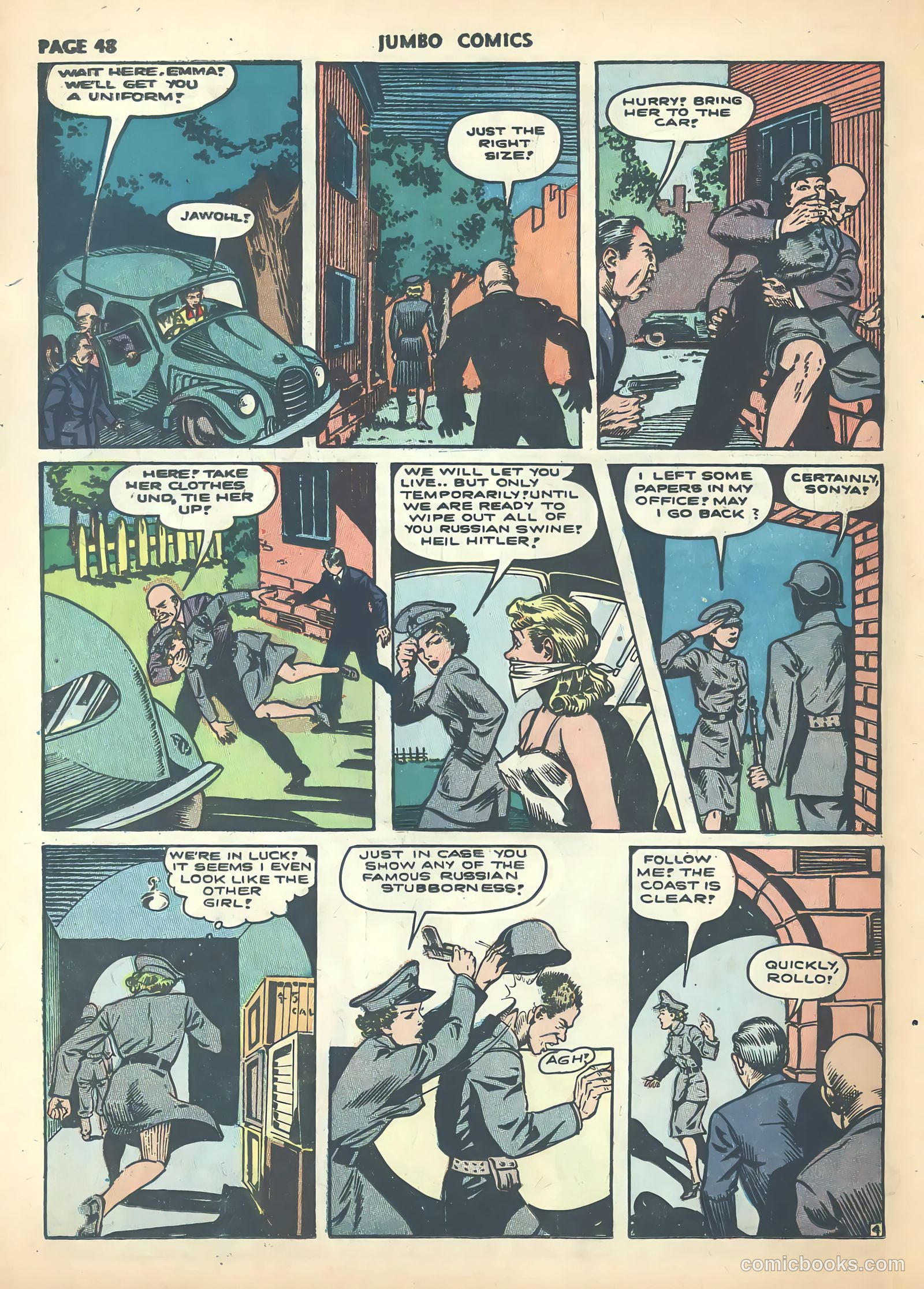 Jumbo Comics #44 (1942) — page 50 of 69