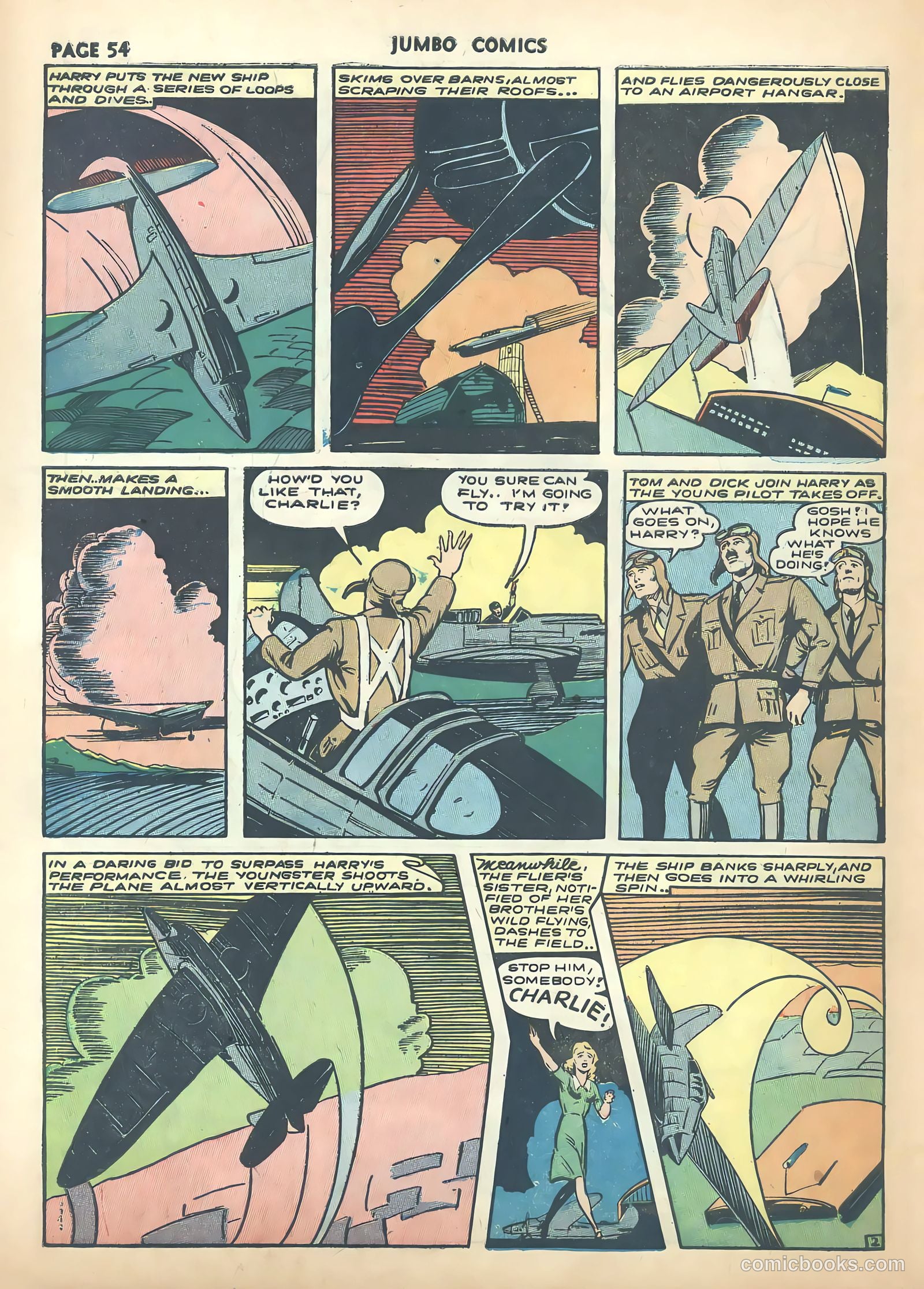 Jumbo Comics #44 (1942) — page 56 of 69