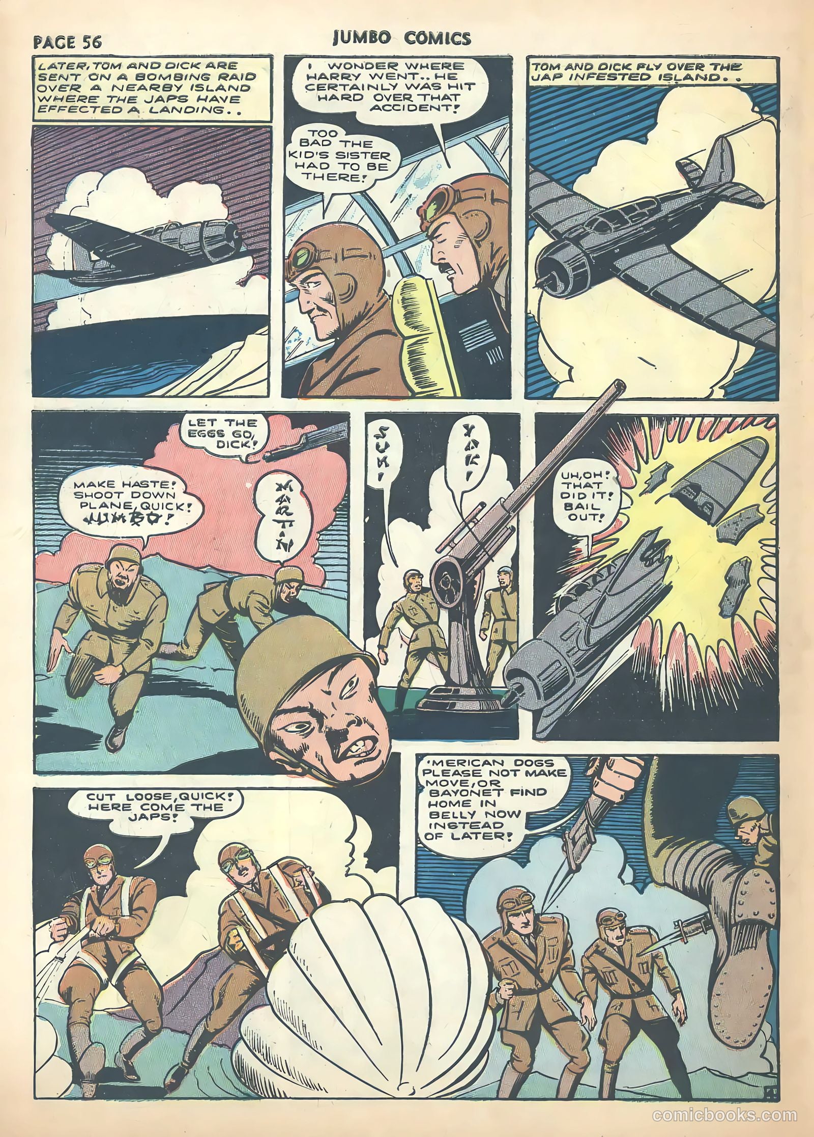 Jumbo Comics #44 (1942) — page 58 of 69