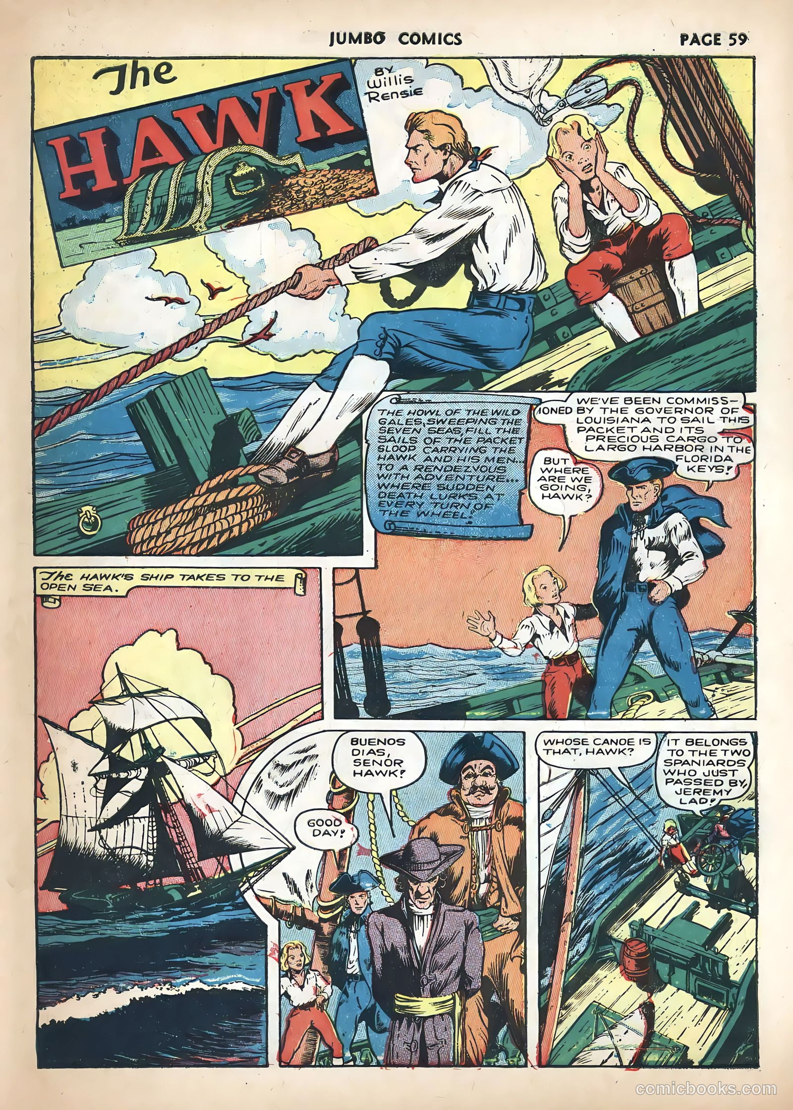 Jumbo Comics #44 (1942) — page 61 of 69
