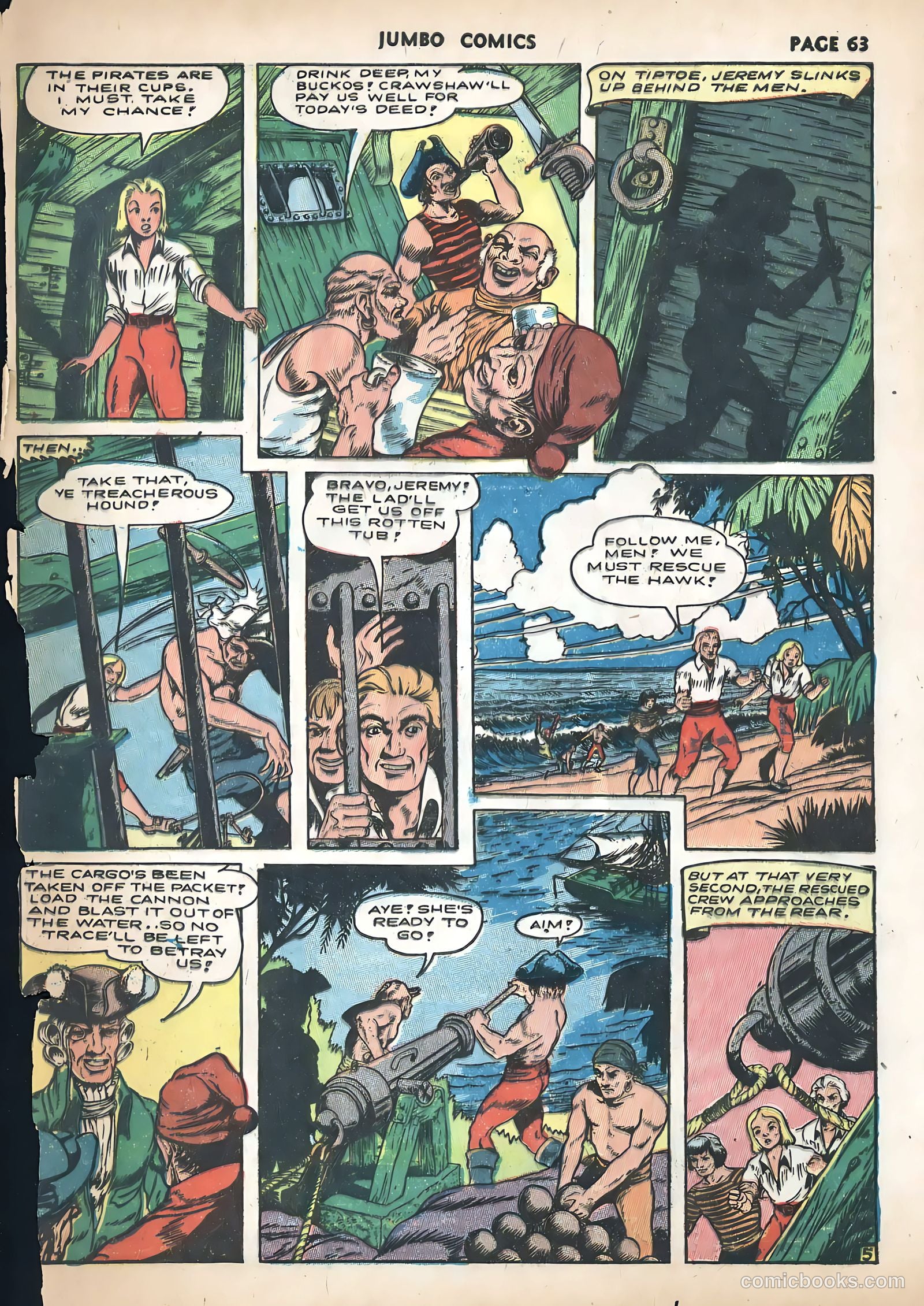Jumbo Comics #44 (1942) — page 65 of 69