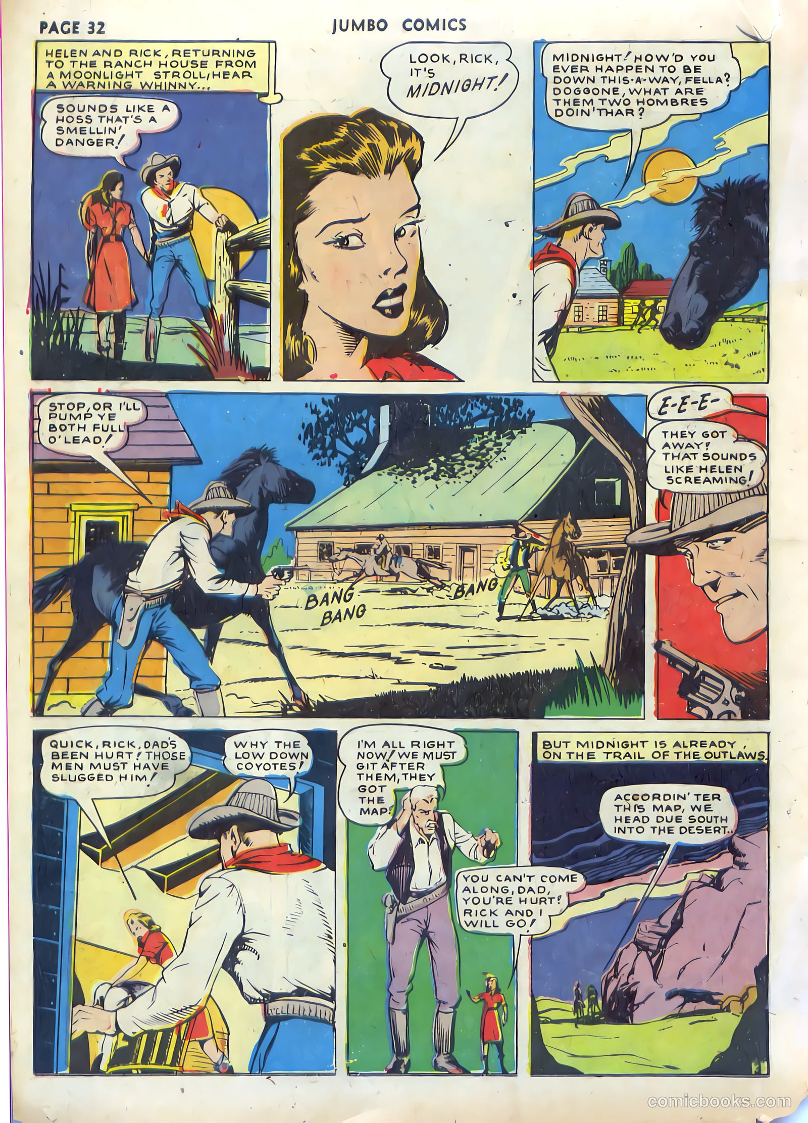 Jumbo Comics #45 (1942) — page 34 of 68