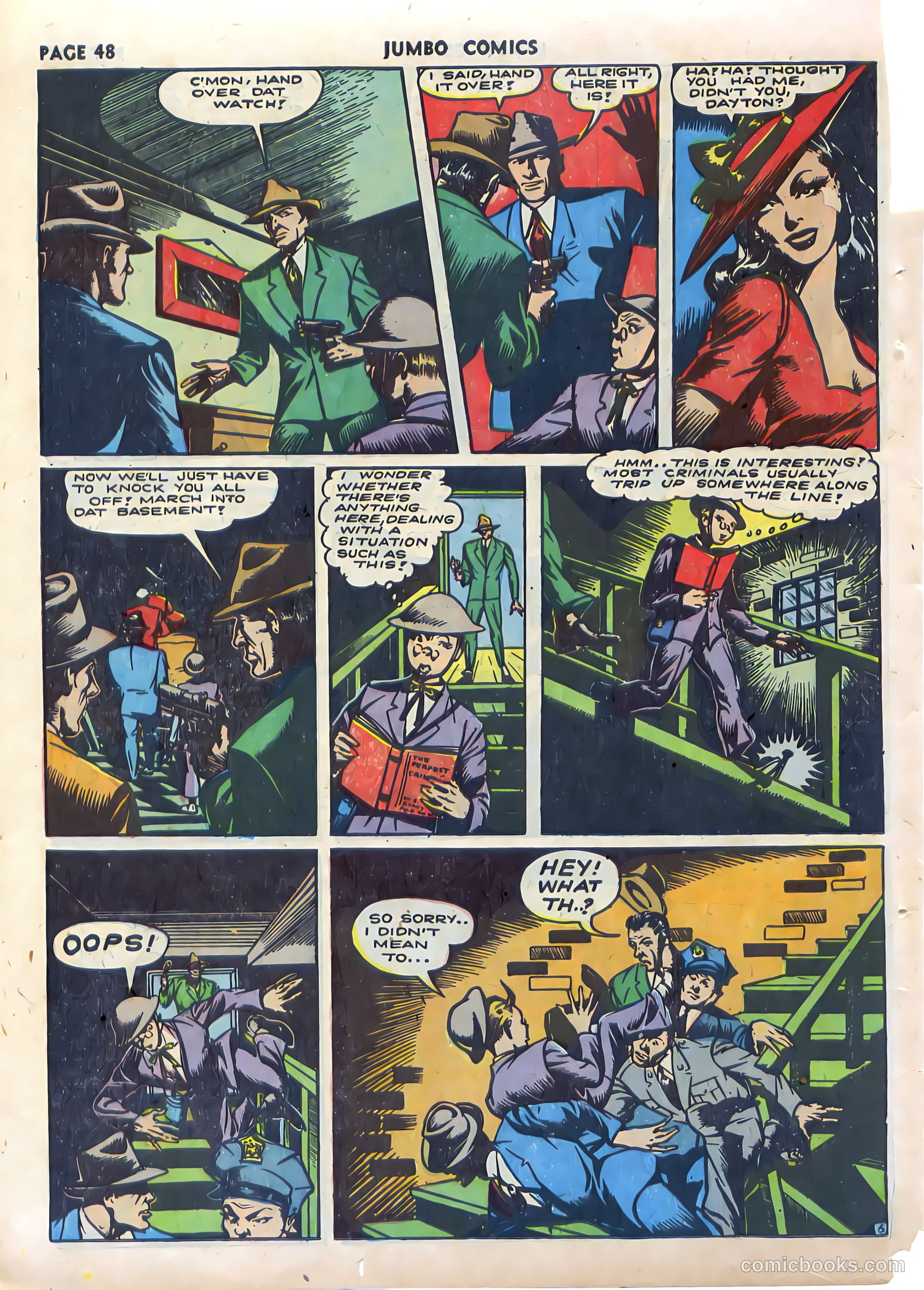 Jumbo Comics #45 (1942) — page 50 of 68