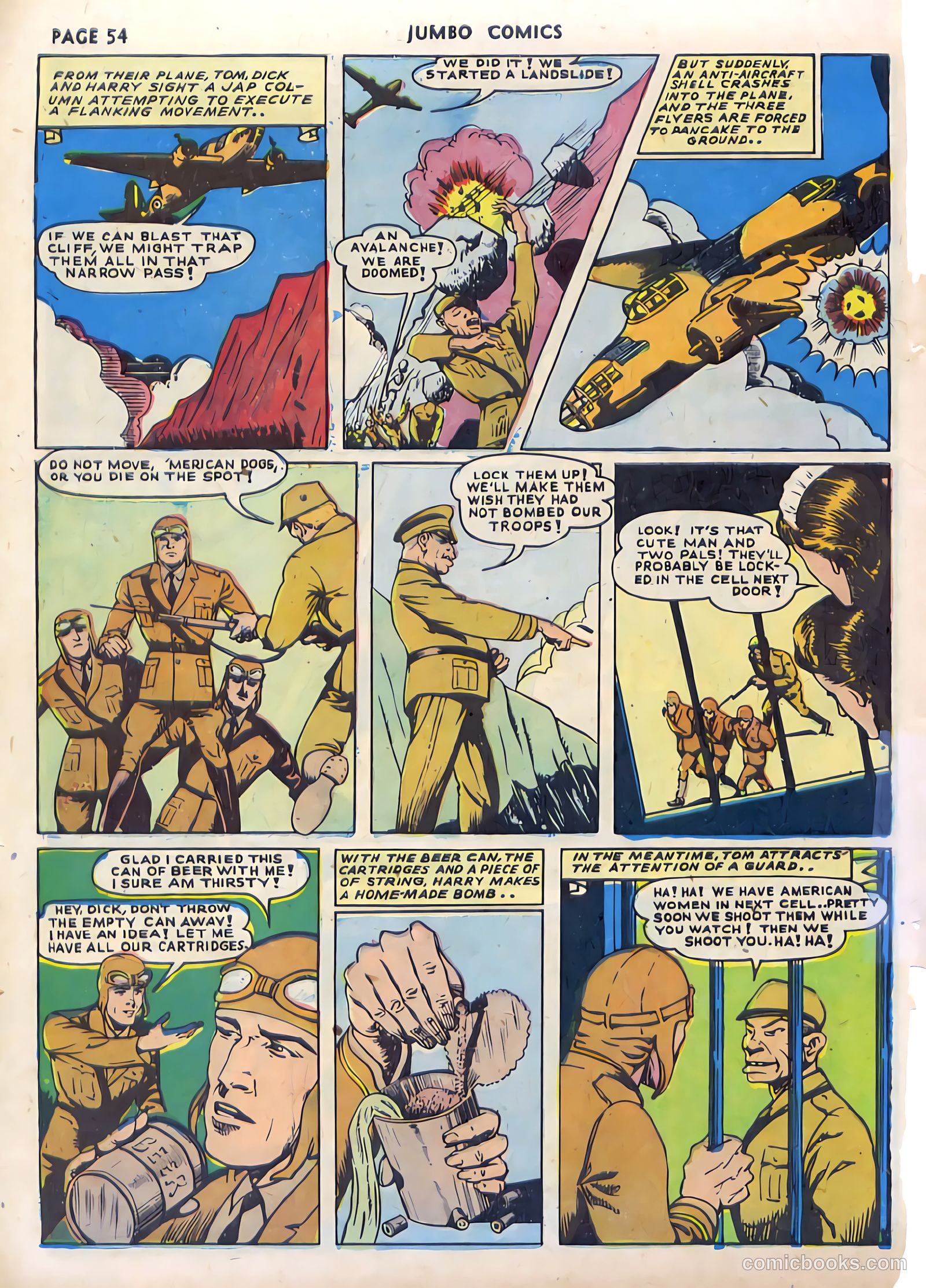 Jumbo Comics #45 (1942) — page 56 of 68
