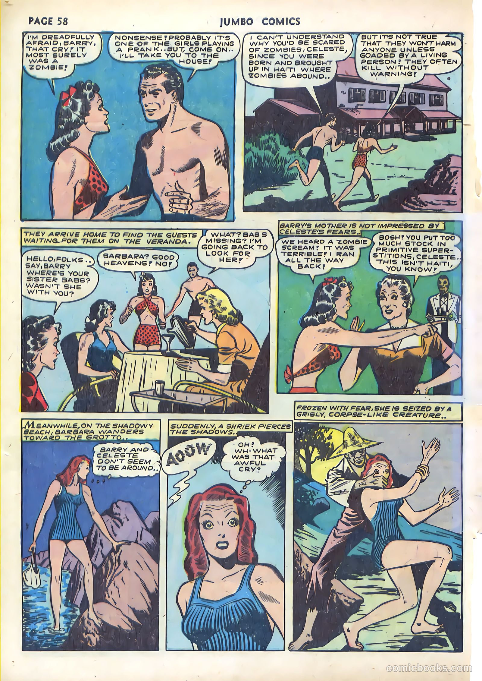 Jumbo Comics #45 (1942) — page 60 of 68