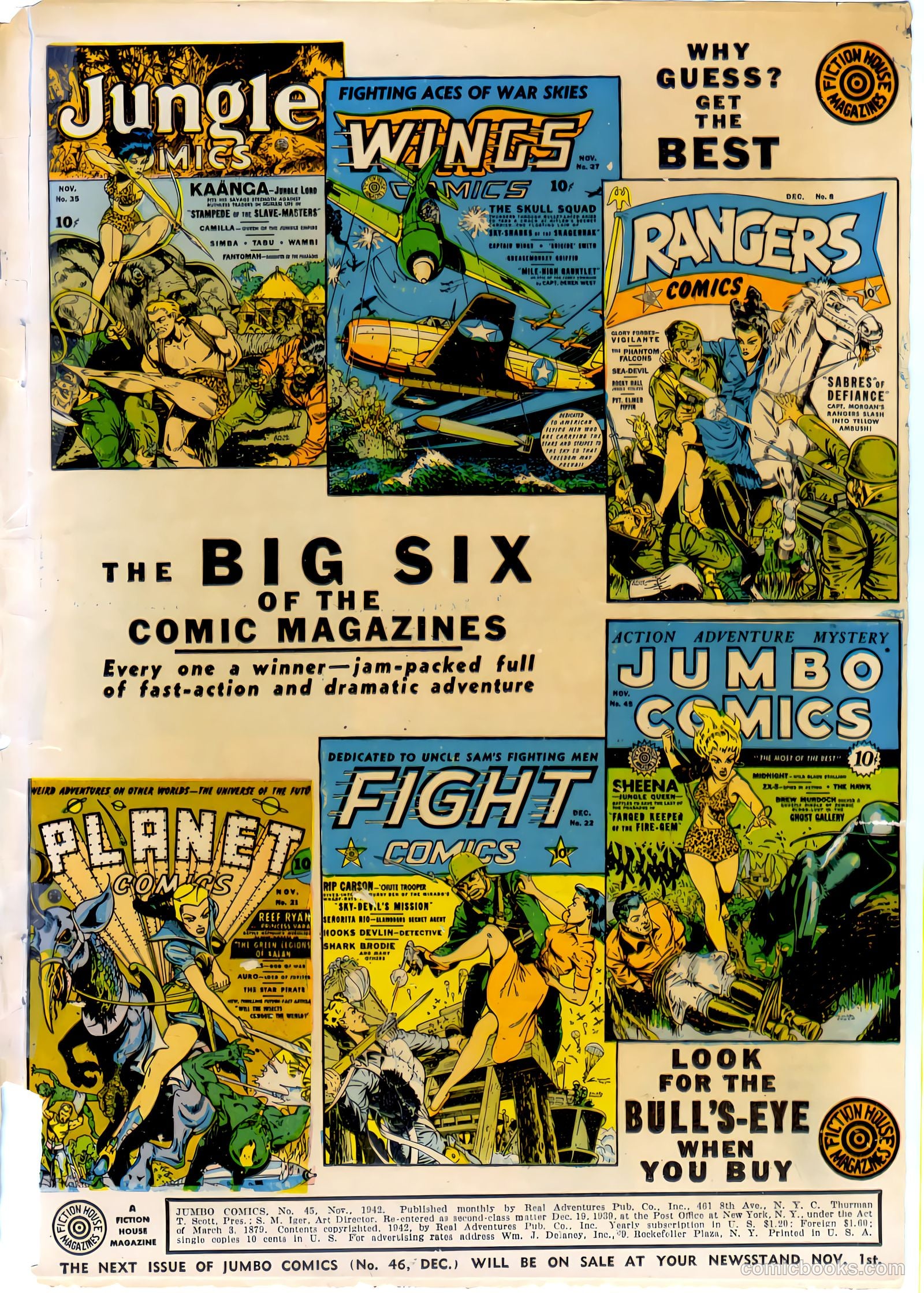 Jumbo Comics #45 (1942) — page 67 of 68