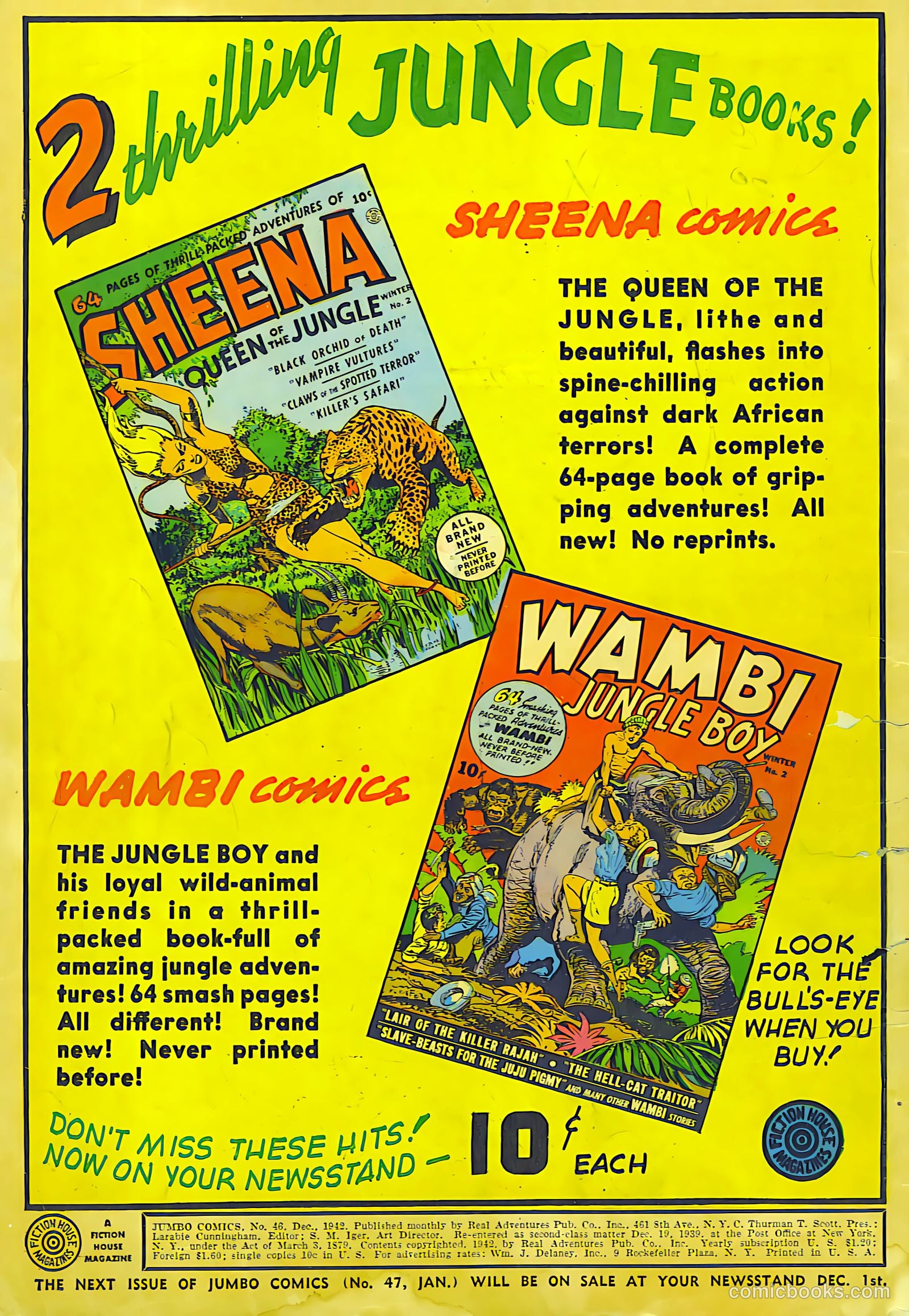Jumbo Comics #46 (1942) — page 2 of 68