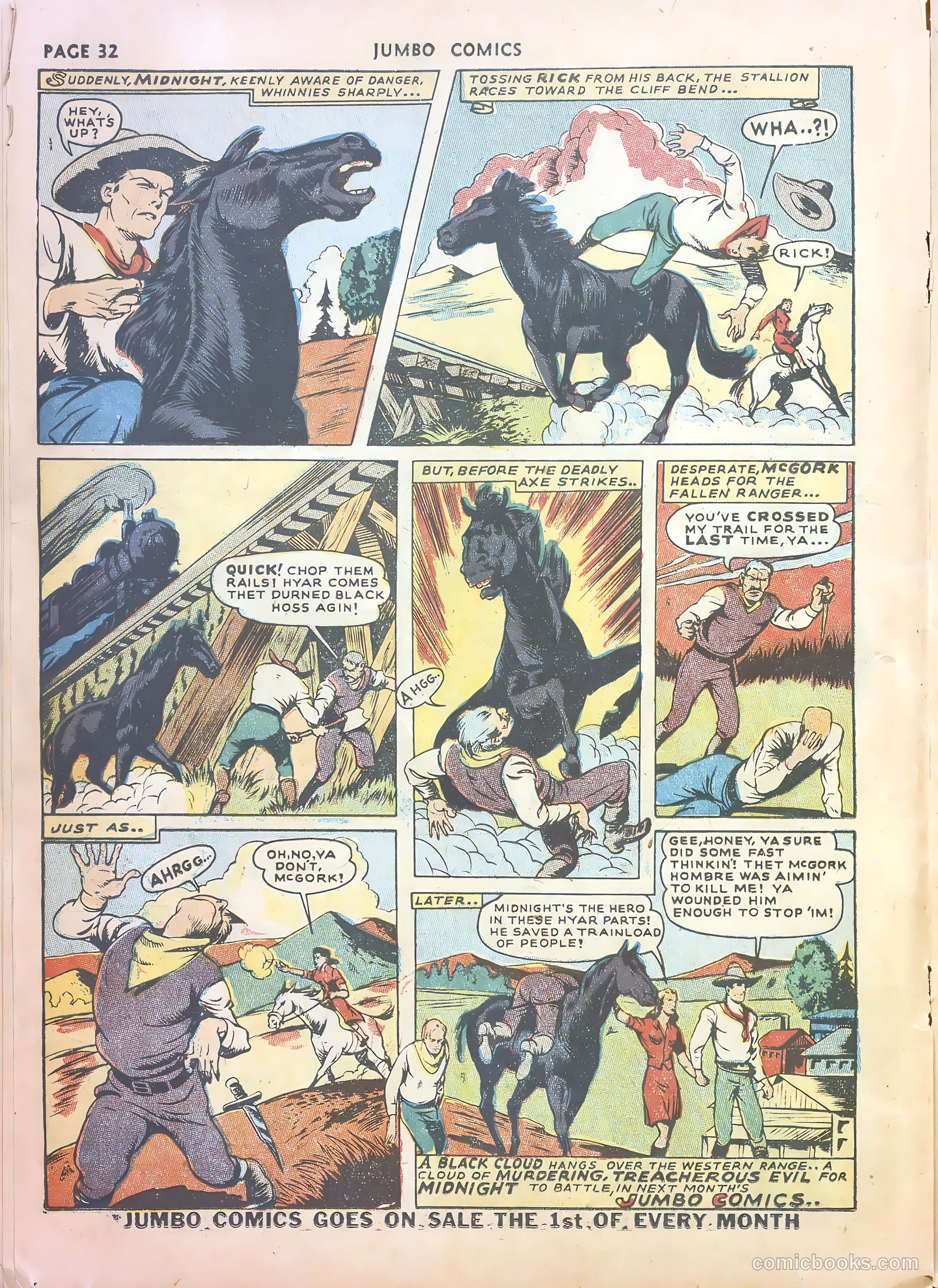 Jumbo Comics #46 (1942) — page 34 of 68