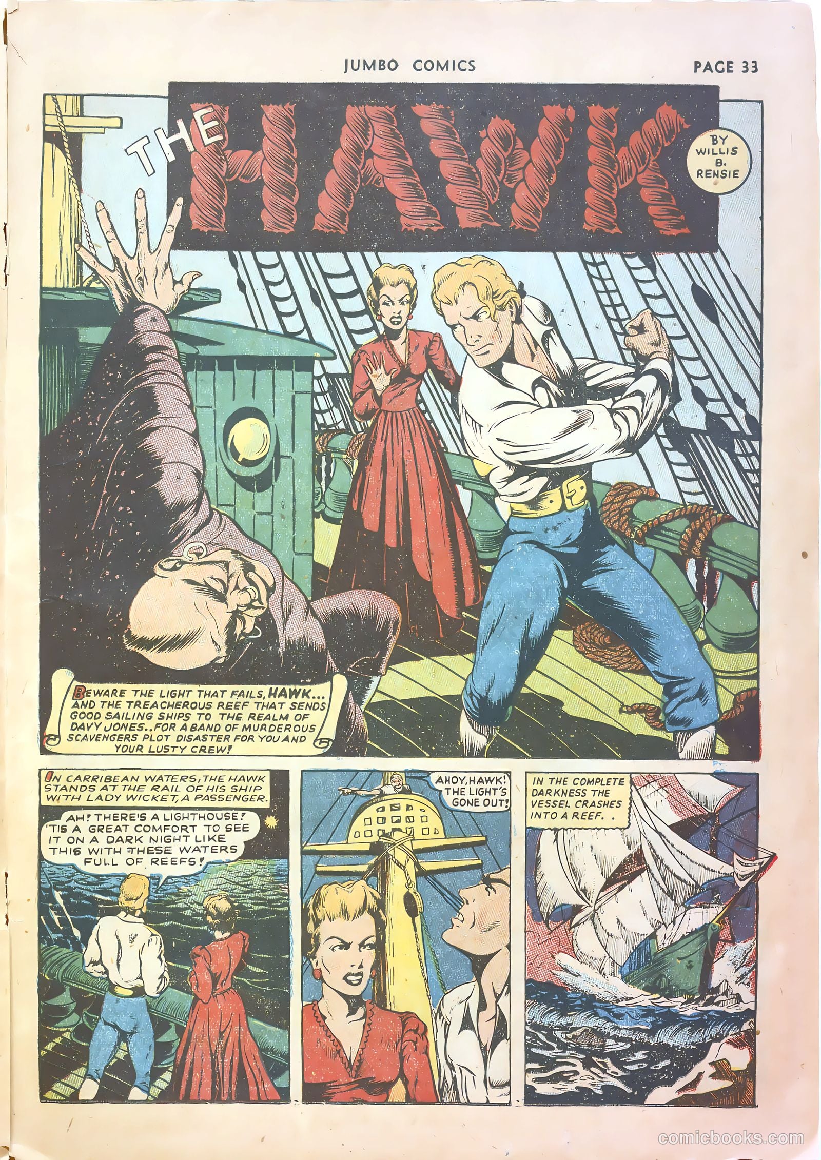 Jumbo Comics #46 (1942) — page 35 of 68
