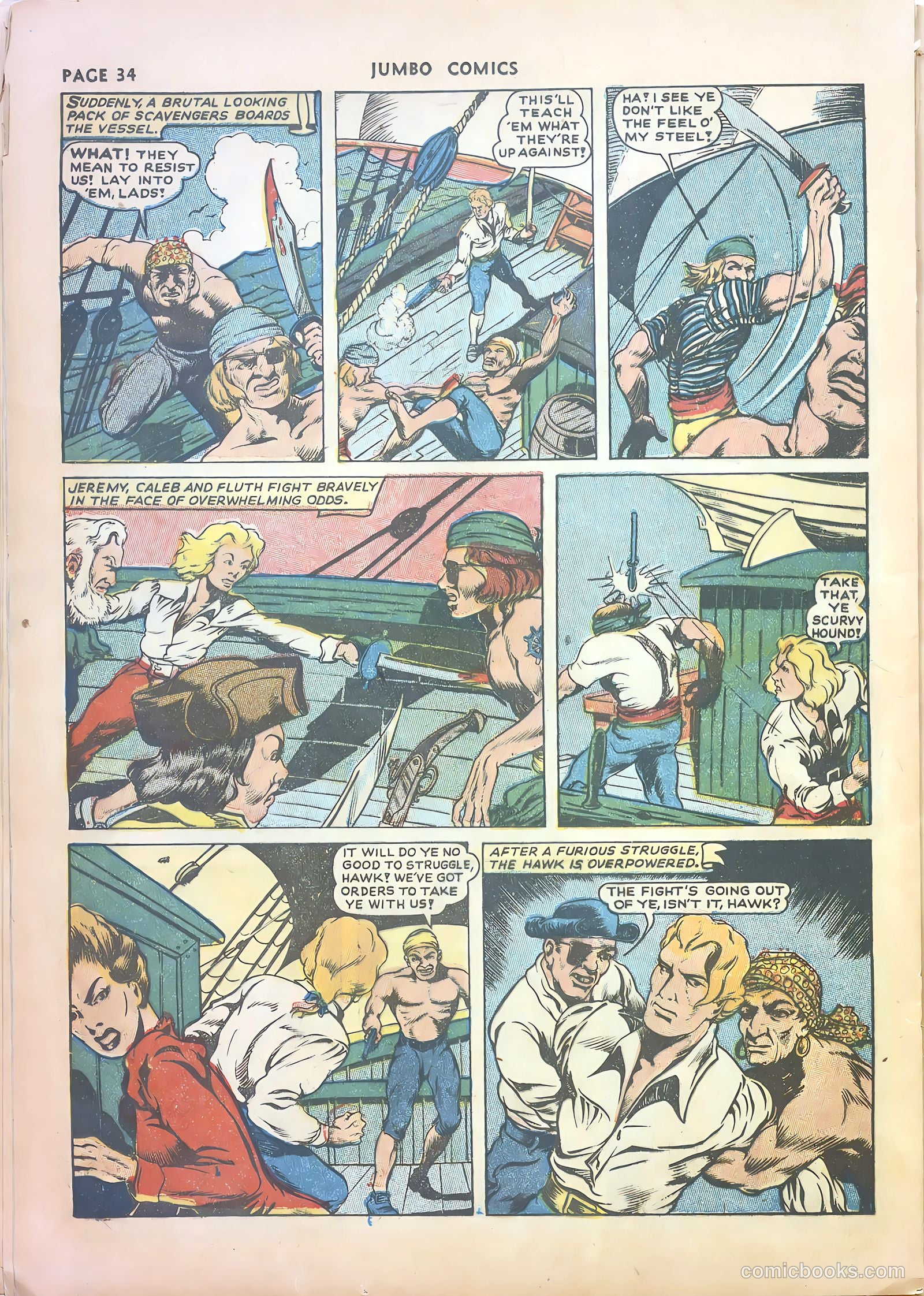 Jumbo Comics #46 (1942) — page 36 of 68