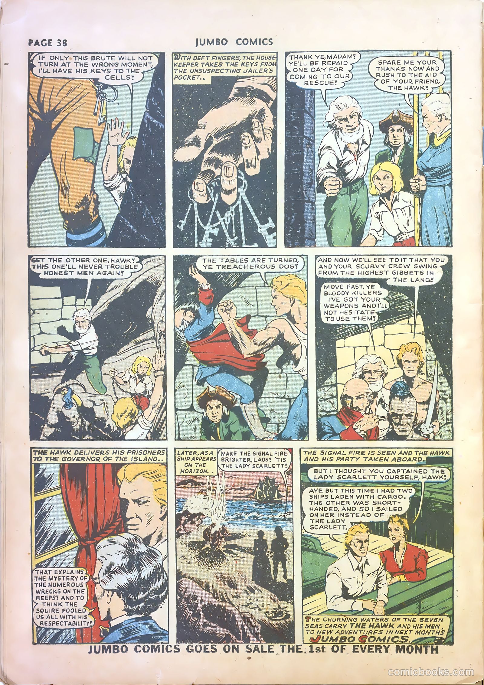 Jumbo Comics #46 (1942) — page 40 of 68