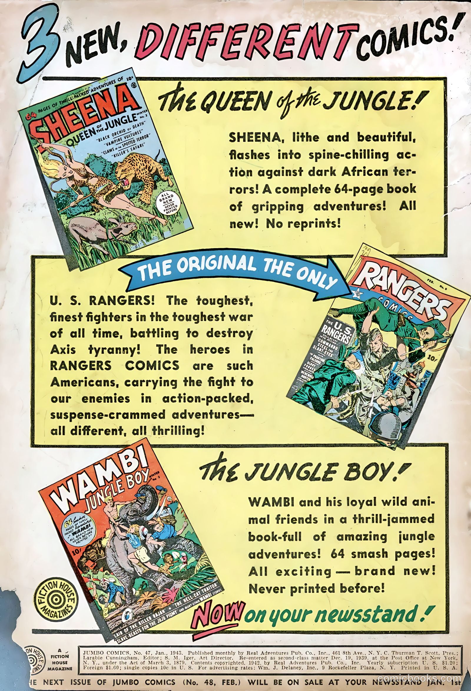 Jumbo Comics #47 (1943) — page 2 of 68