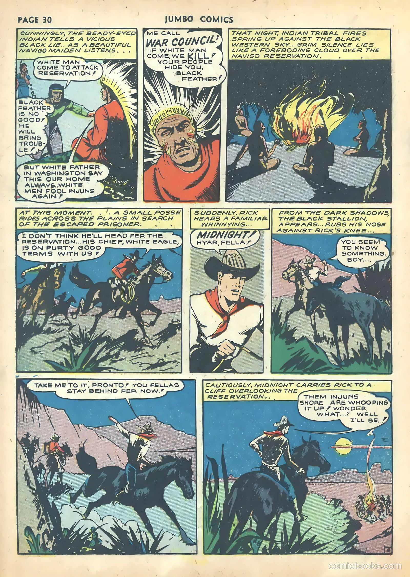 Jumbo Comics #47 (1943) — page 32 of 68