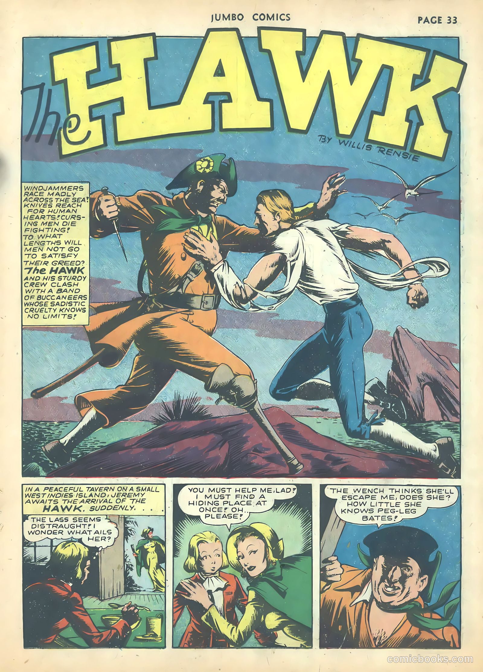 Jumbo Comics #47 (1943) — page 35 of 68