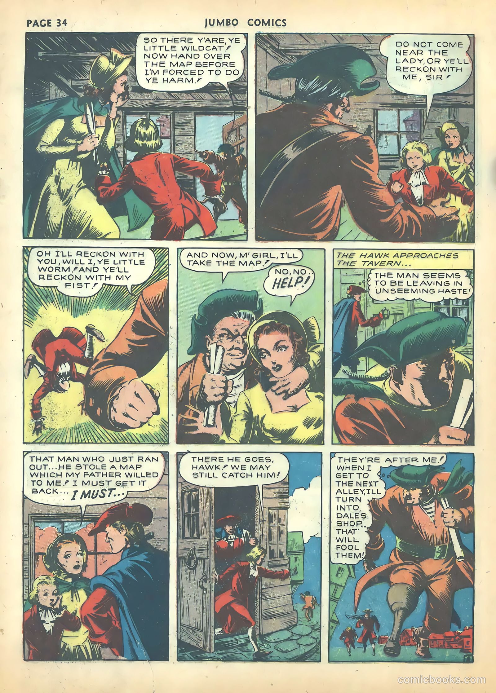 Jumbo Comics #47 (1943) — page 36 of 68