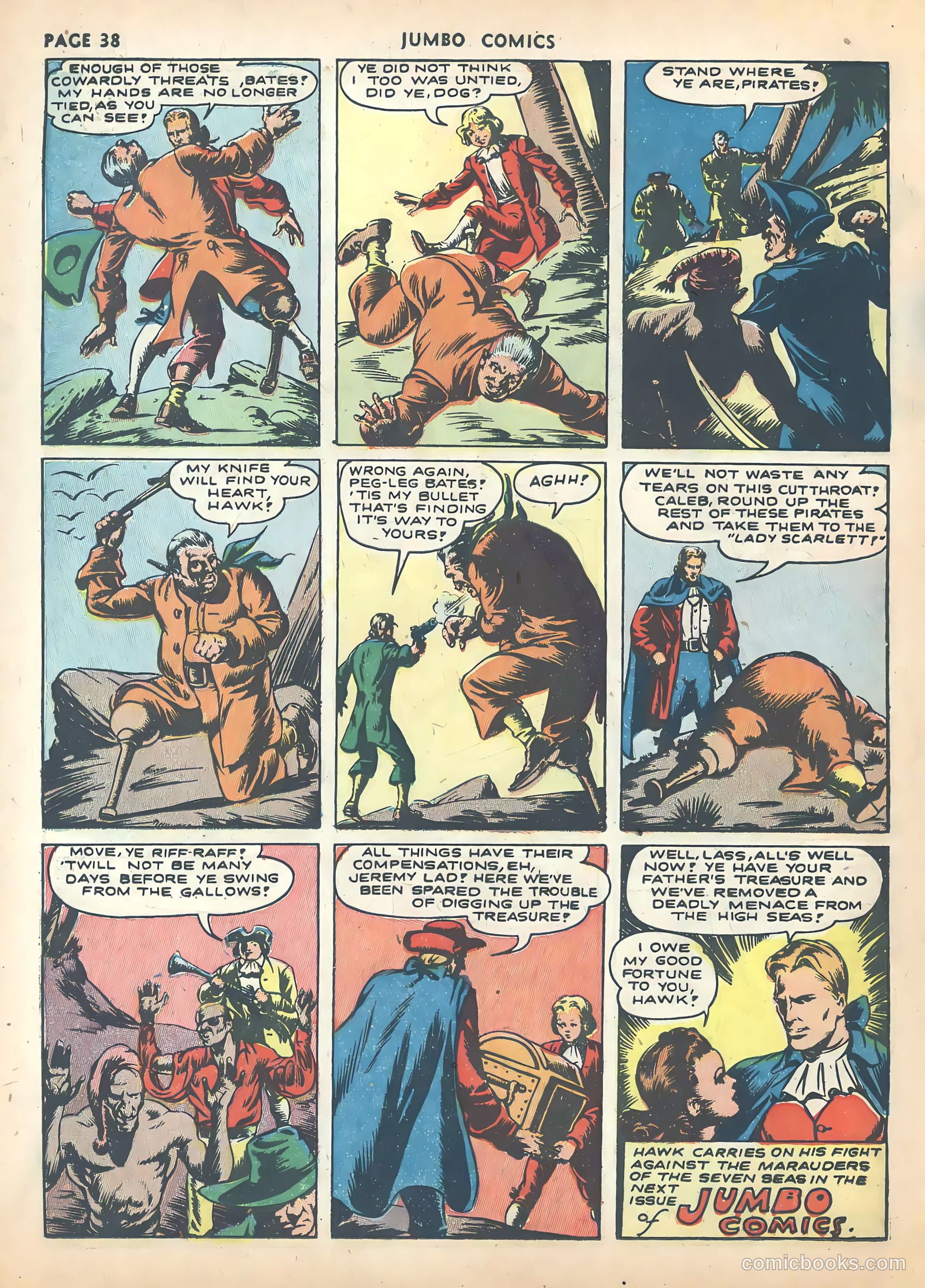 Jumbo Comics #47 (1943) — page 40 of 68