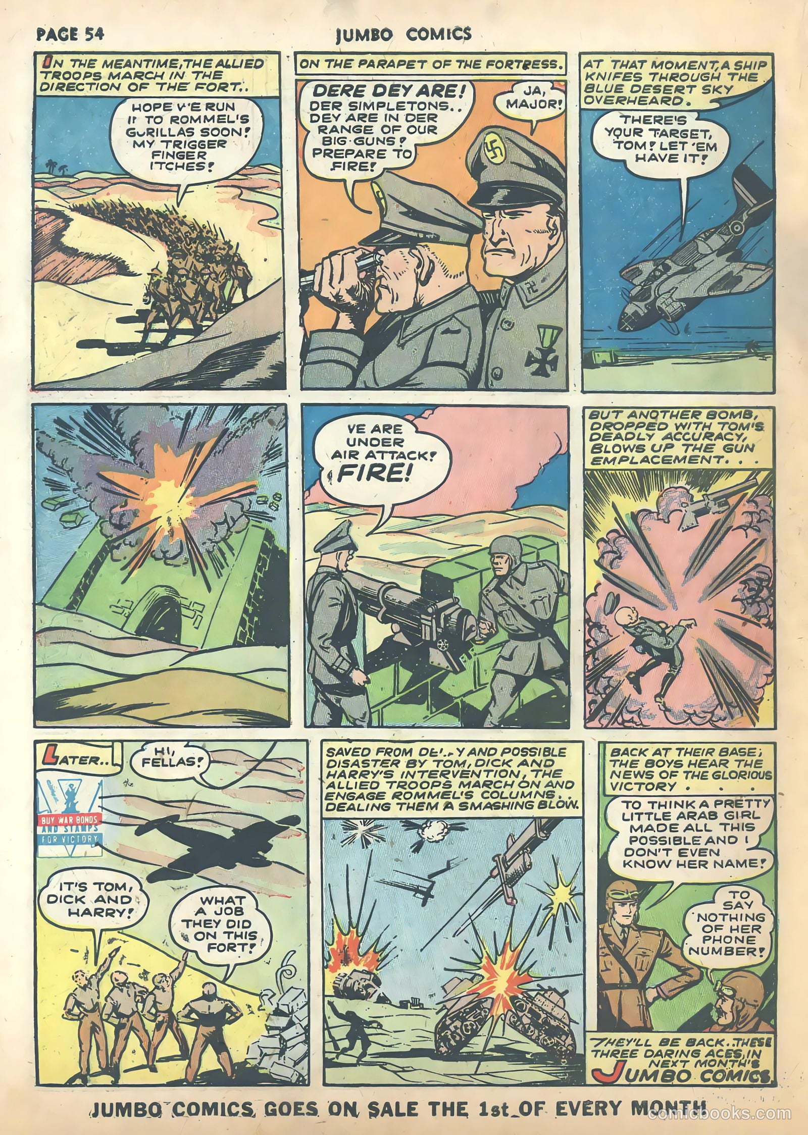 Jumbo Comics #47 (1943) — page 56 of 68