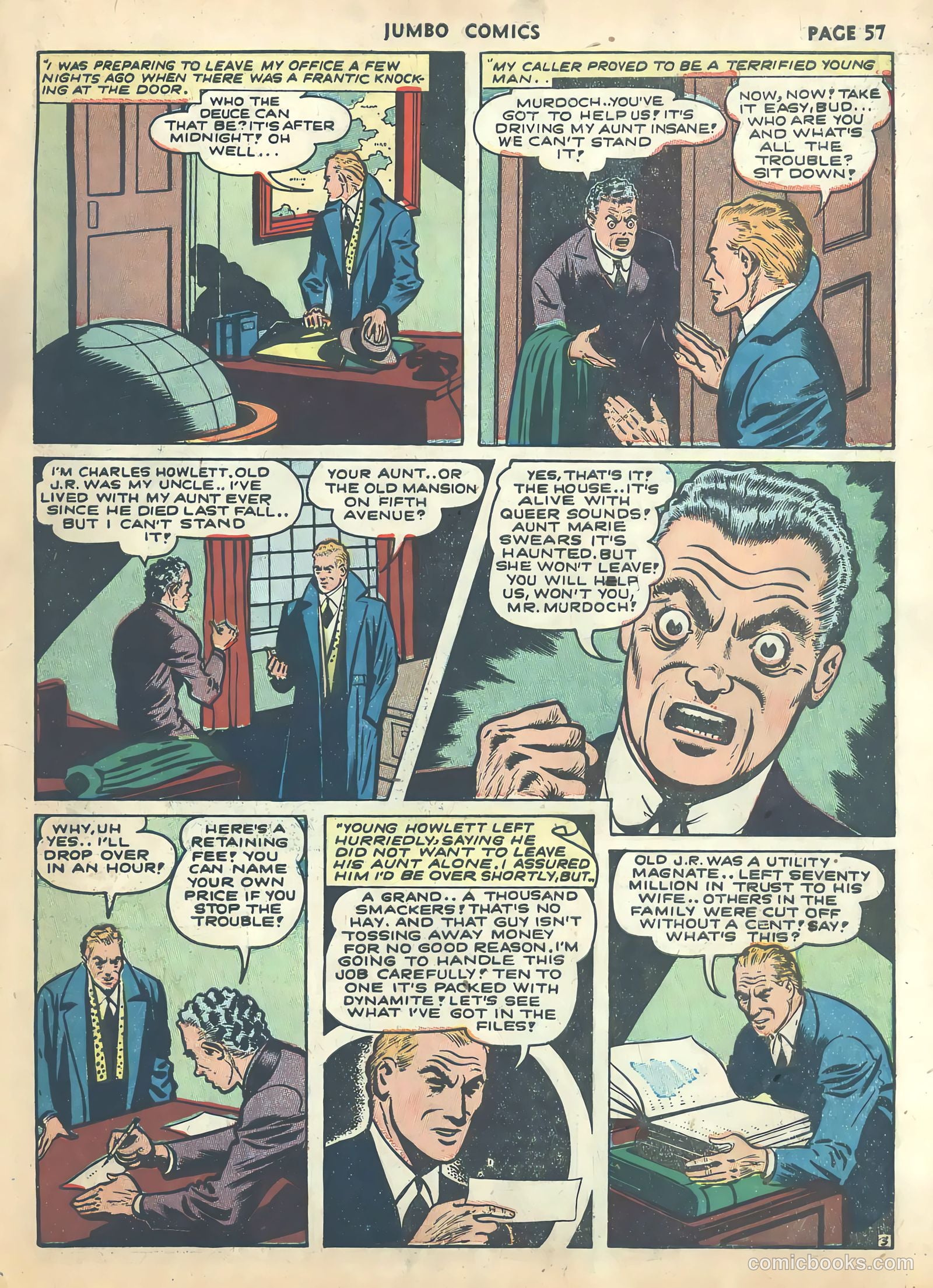 Jumbo Comics #47 (1943) — page 59 of 68