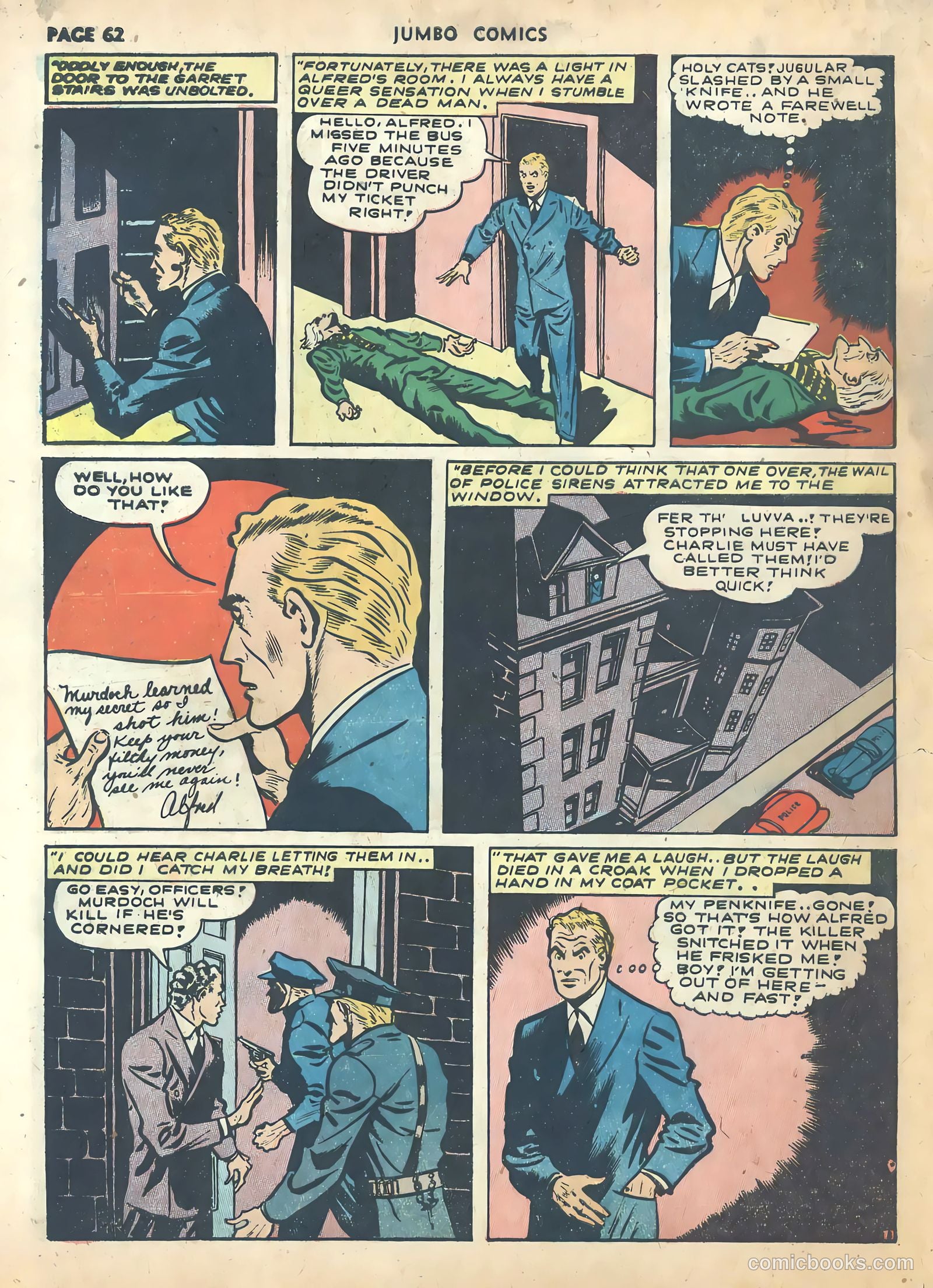 Jumbo Comics #47 (1943) — page 64 of 68