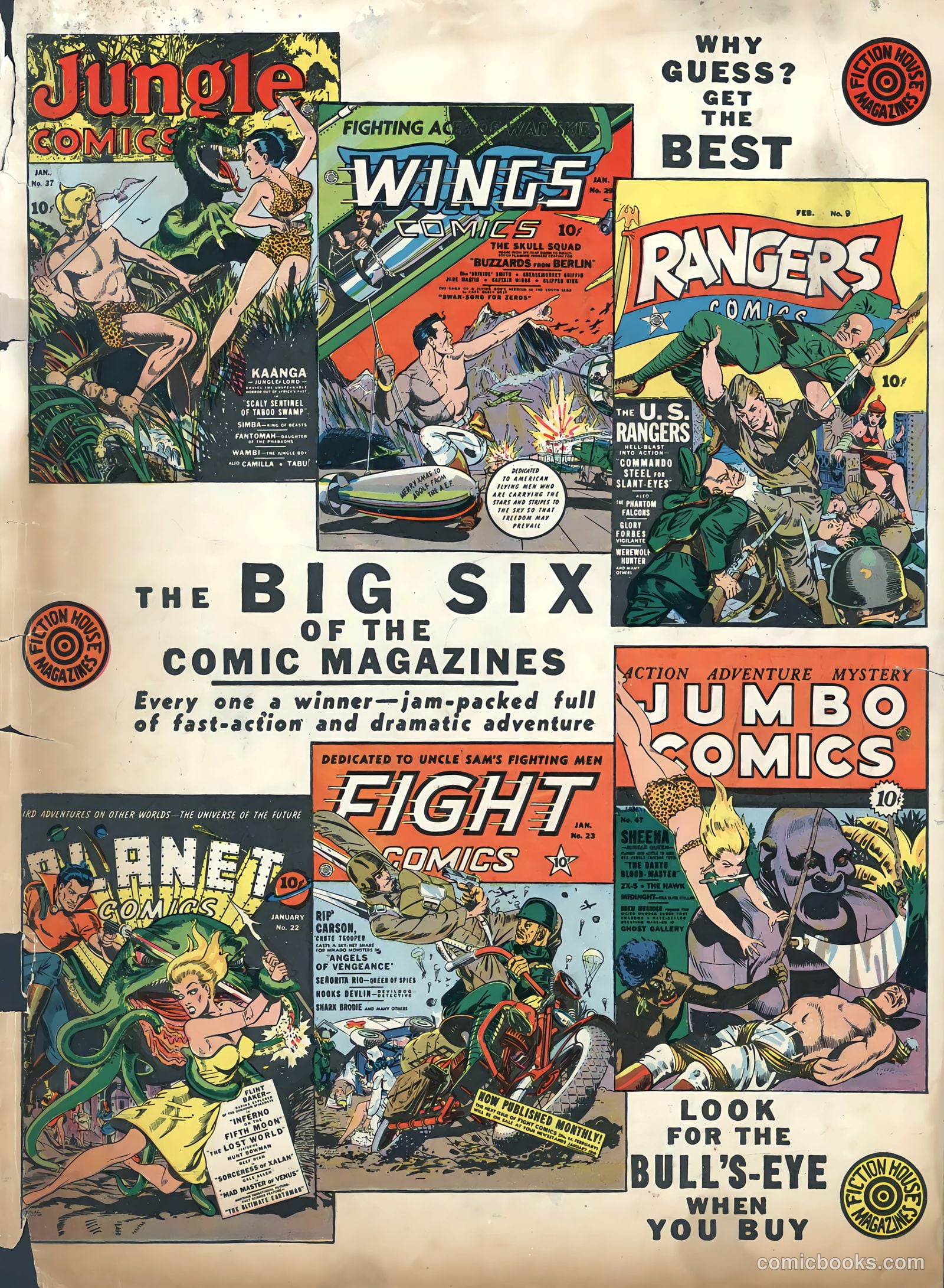 Jumbo Comics #47 (1943) — page 67 of 68