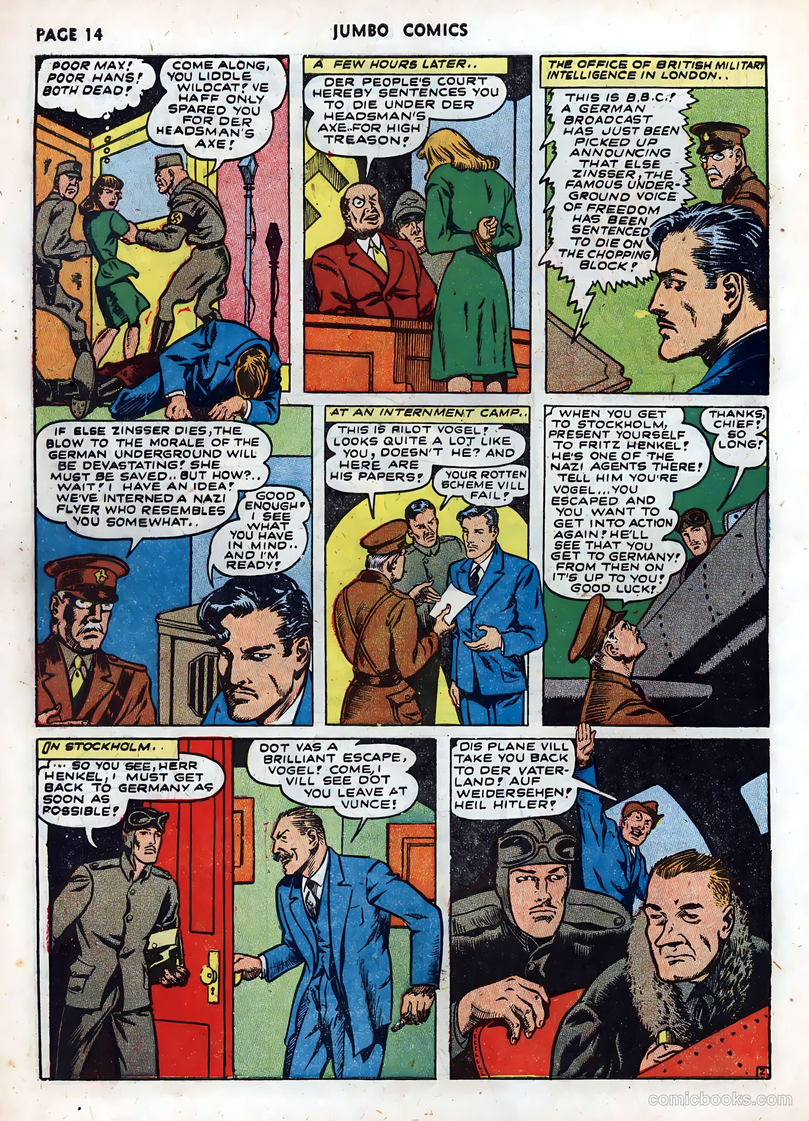 Jumbo Comics #48 (1943) — page 16 of 68