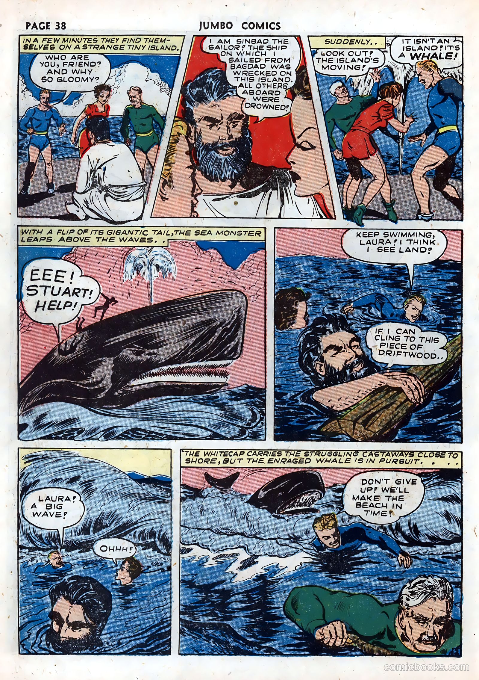 Jumbo Comics #48 (1943) — page 40 of 68