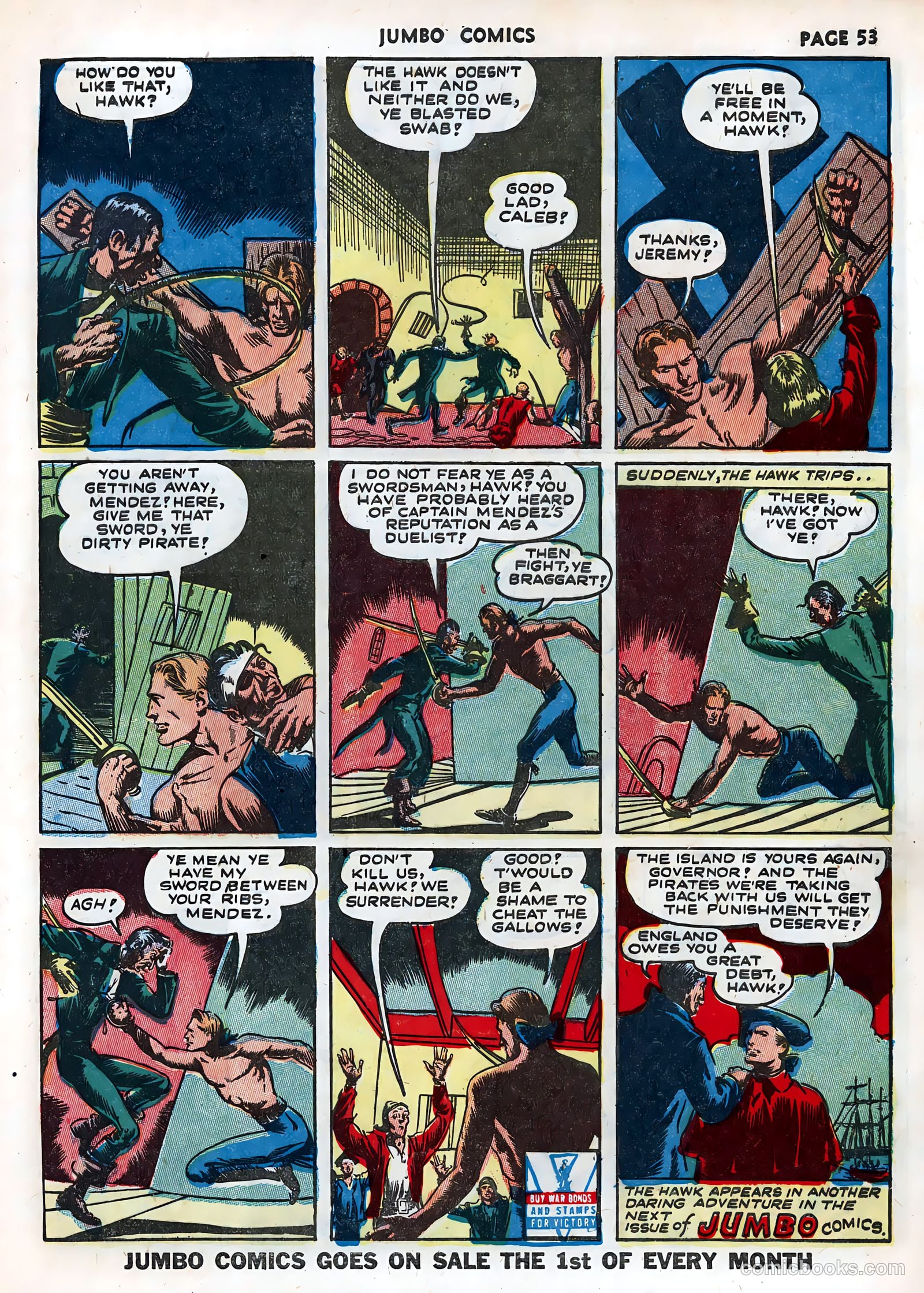 Jumbo Comics #48 (1943) — page 55 of 68